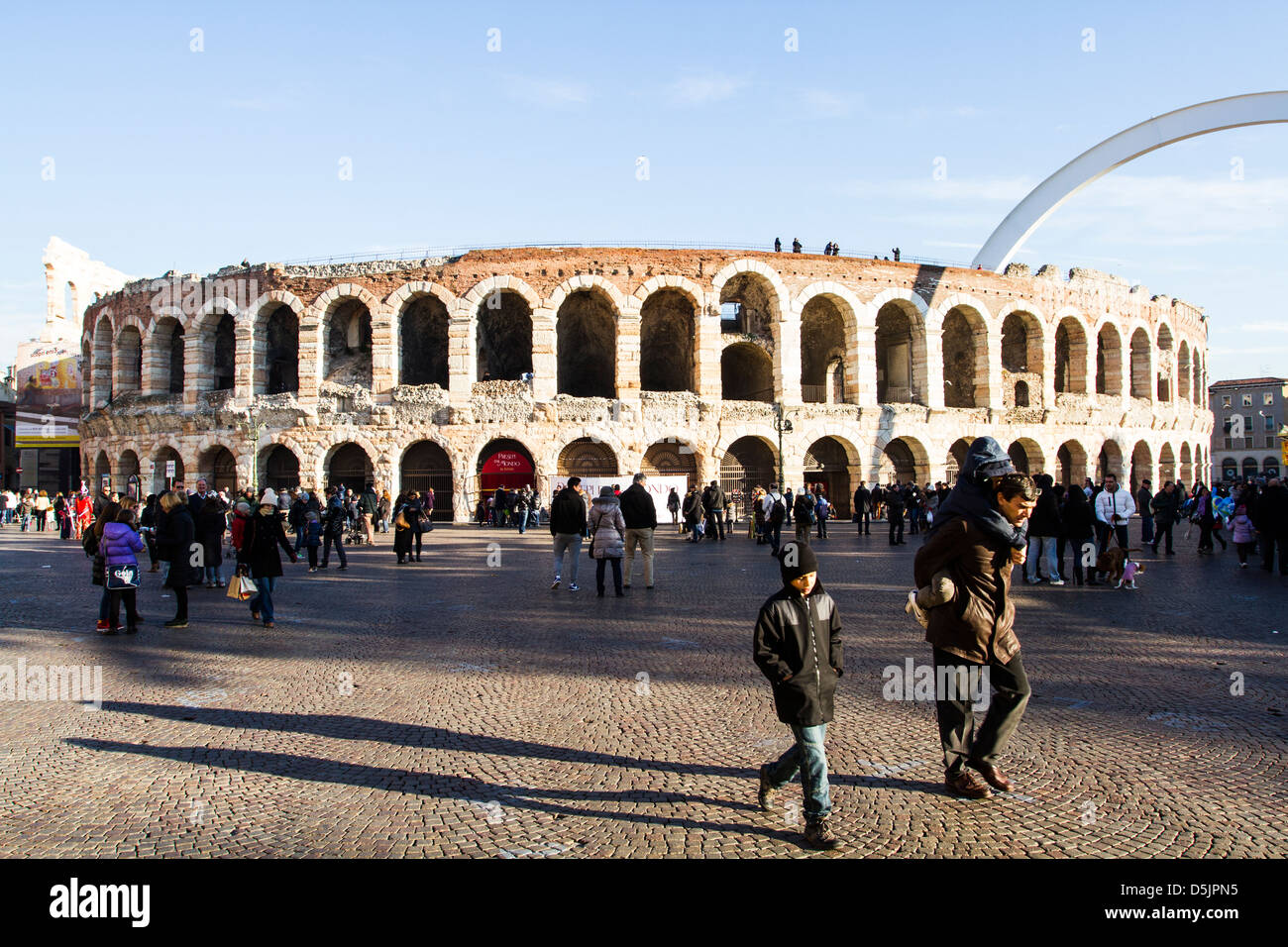 Arena di Verona. Foto Stock