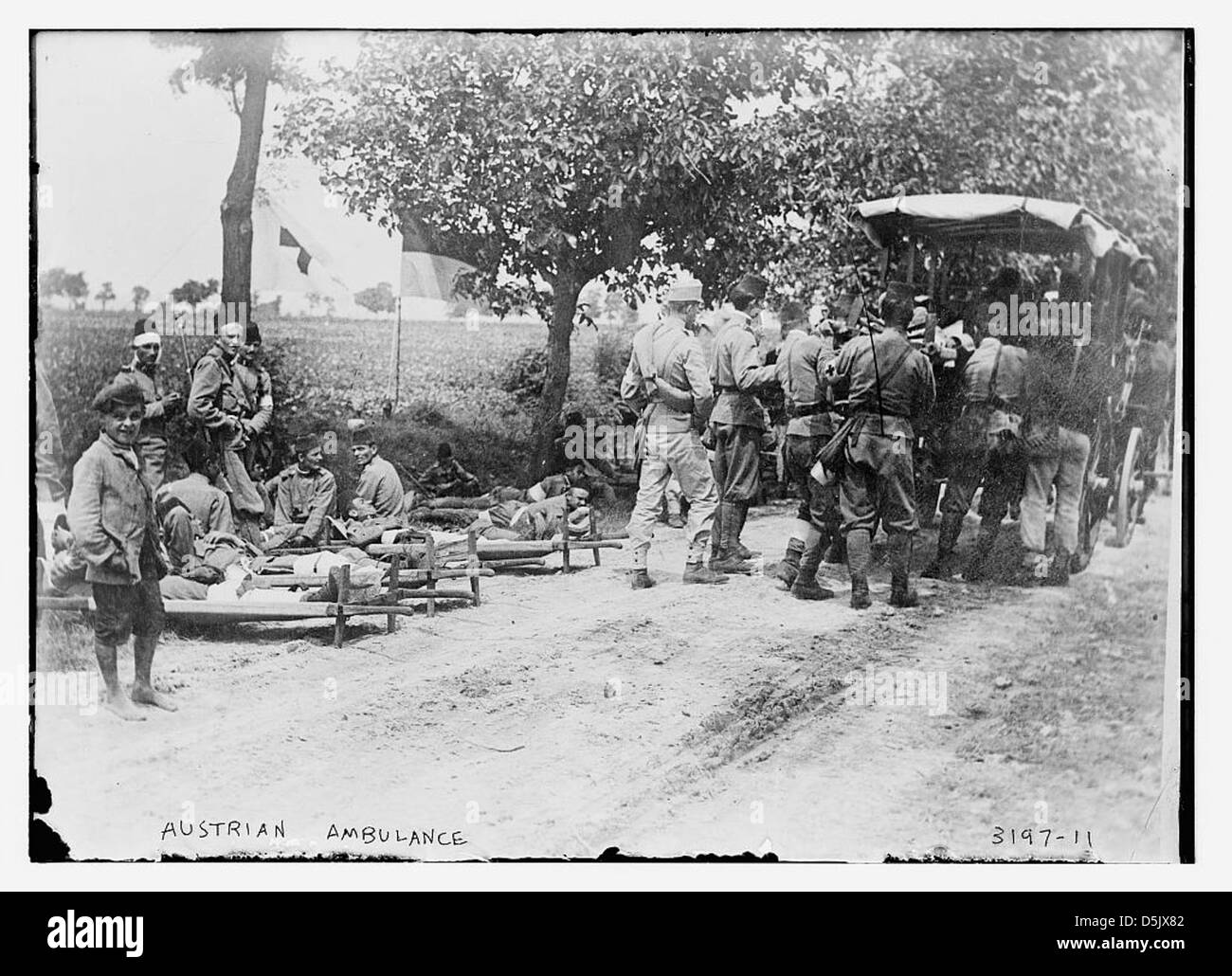 Ambulanza austriaco (LOC) Foto Stock