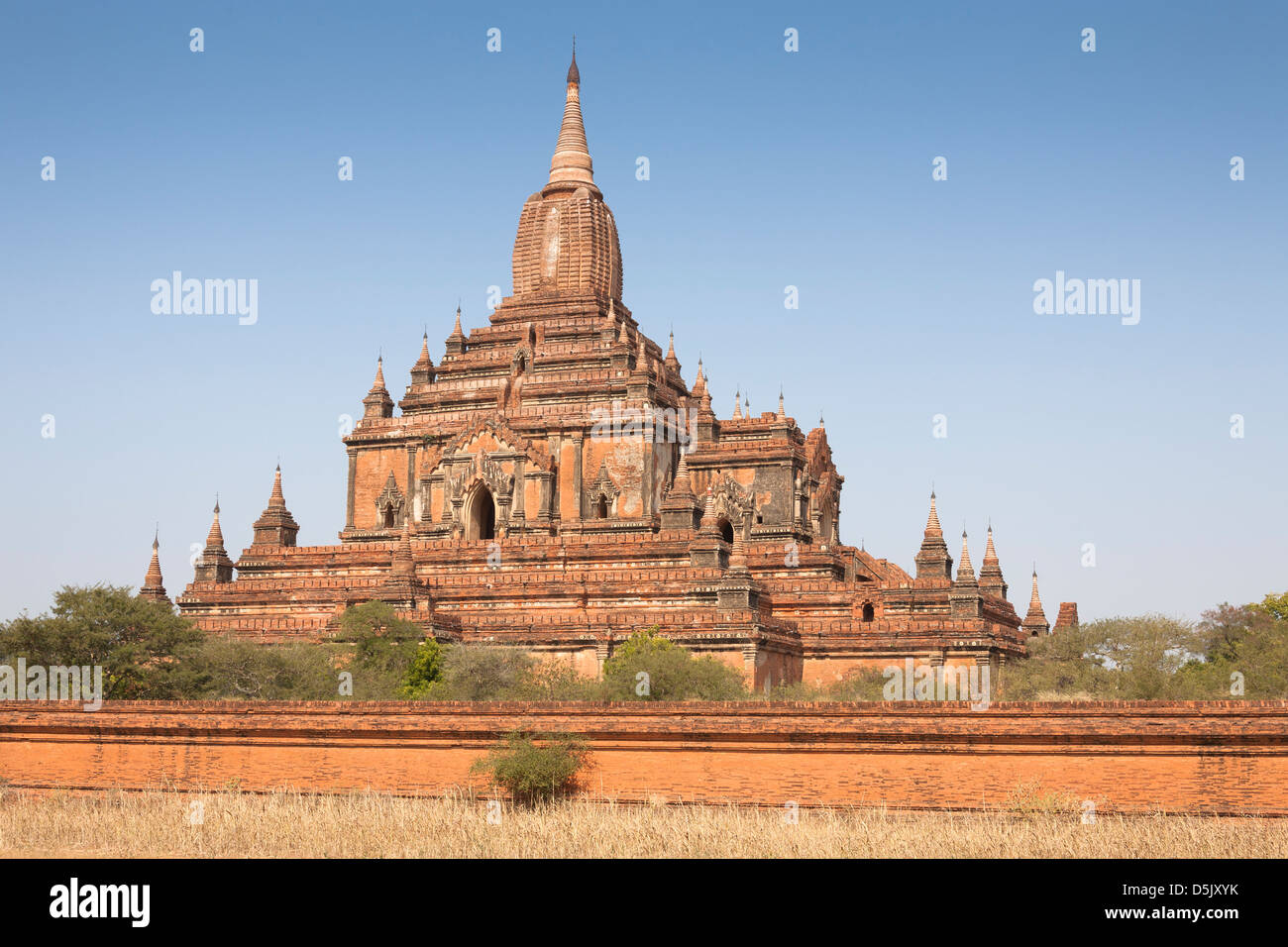 Tempio Sulamani, vicino Minnanthu, Bagan, Myanmar (Birmania) Foto Stock
