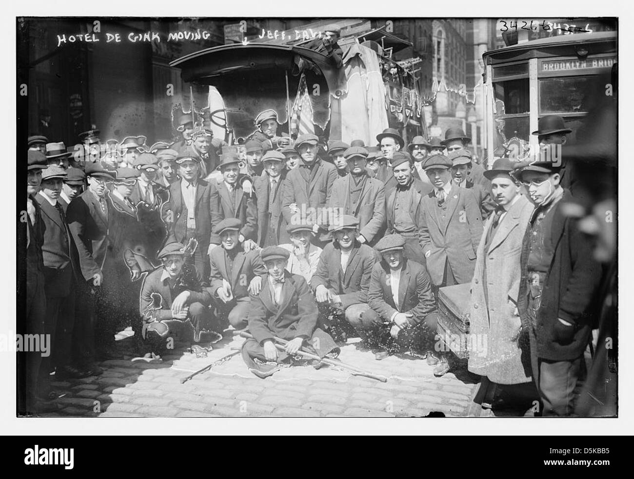 La fotografia mostra il commovente Hotel de Gink, una nave storica, che prende il nome dal famoso Jefferson Davis, all'inizio del XX secolo. Questa immagine cattura il vaso in movimento, riflettendo il suo significato storico. Foto Stock