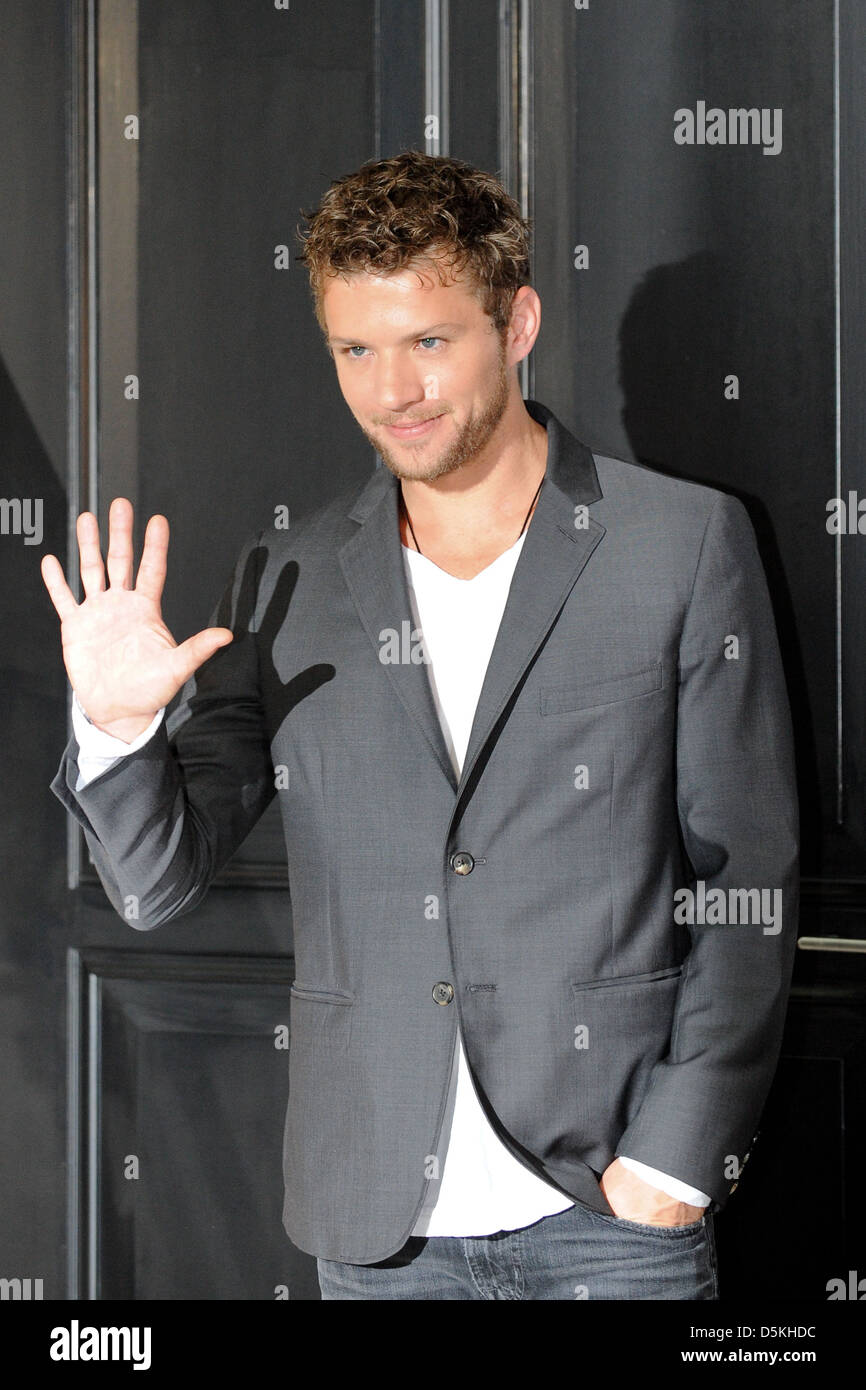 Ryan Phillippe a photocall per il film 'Der Mandant' all'Hotel de Rome. Berlino, Germania - 06.04.2011. Foto Stock