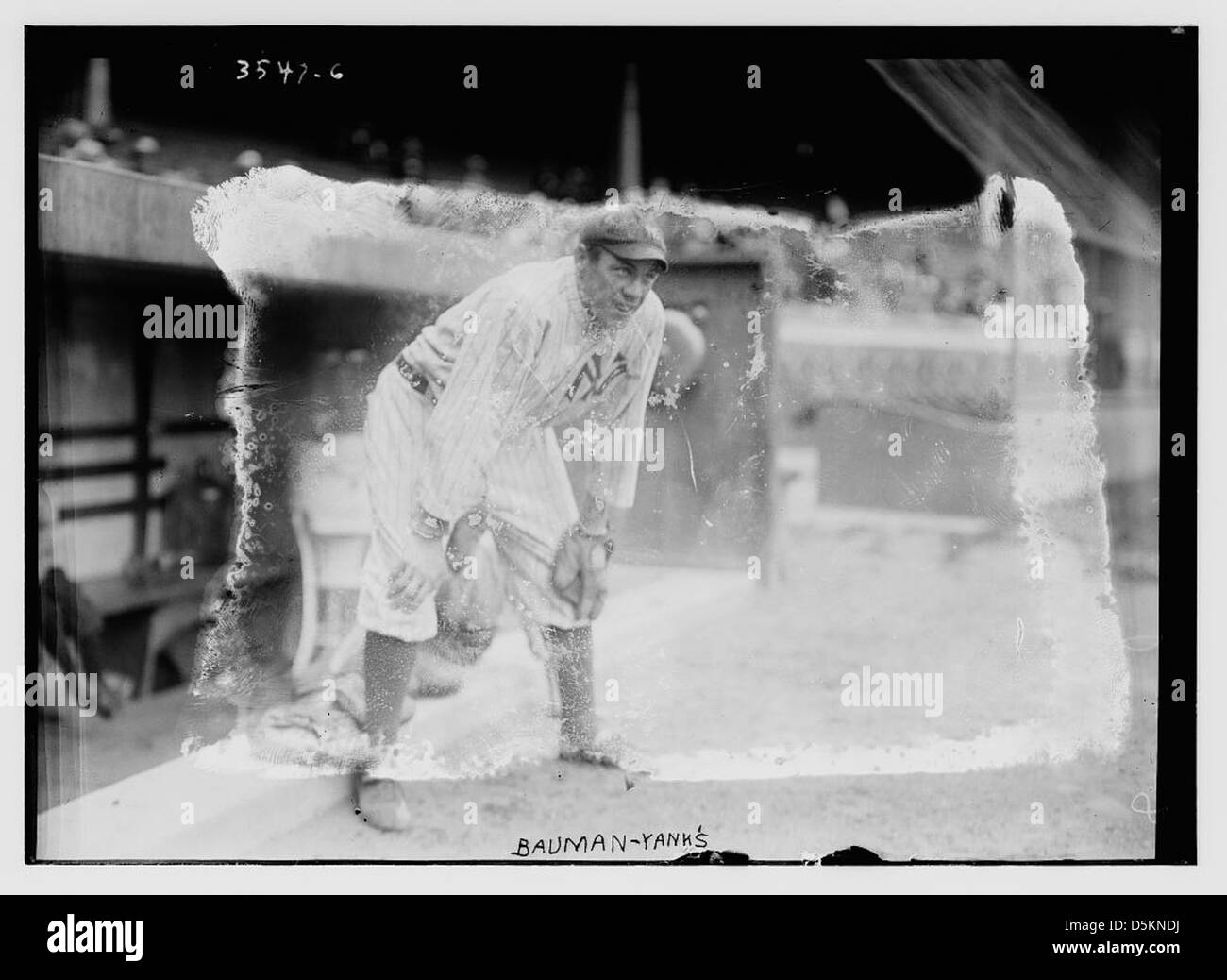 [Paddy Baumann, New York AL (baseball)] (LOC) Foto Stock