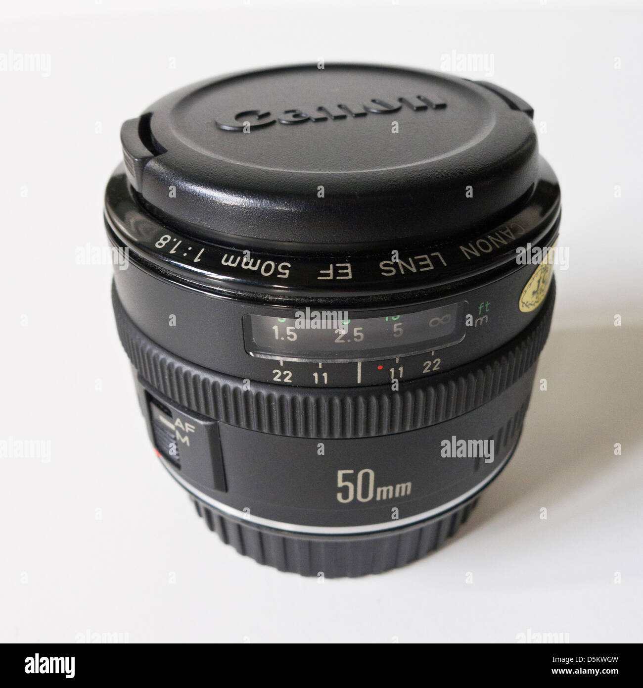 Canon Mk I 50mm lente. Foto Stock