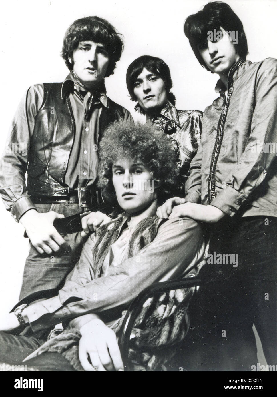 Dieci anni dopo la foto promozionale del Regno Unito gruppo Blues-Rock circa 1968 Foto Stock