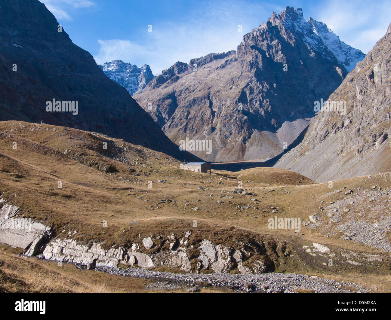 Col d'arsina, la grave, Hautes Alpes, Francia Foto Stock