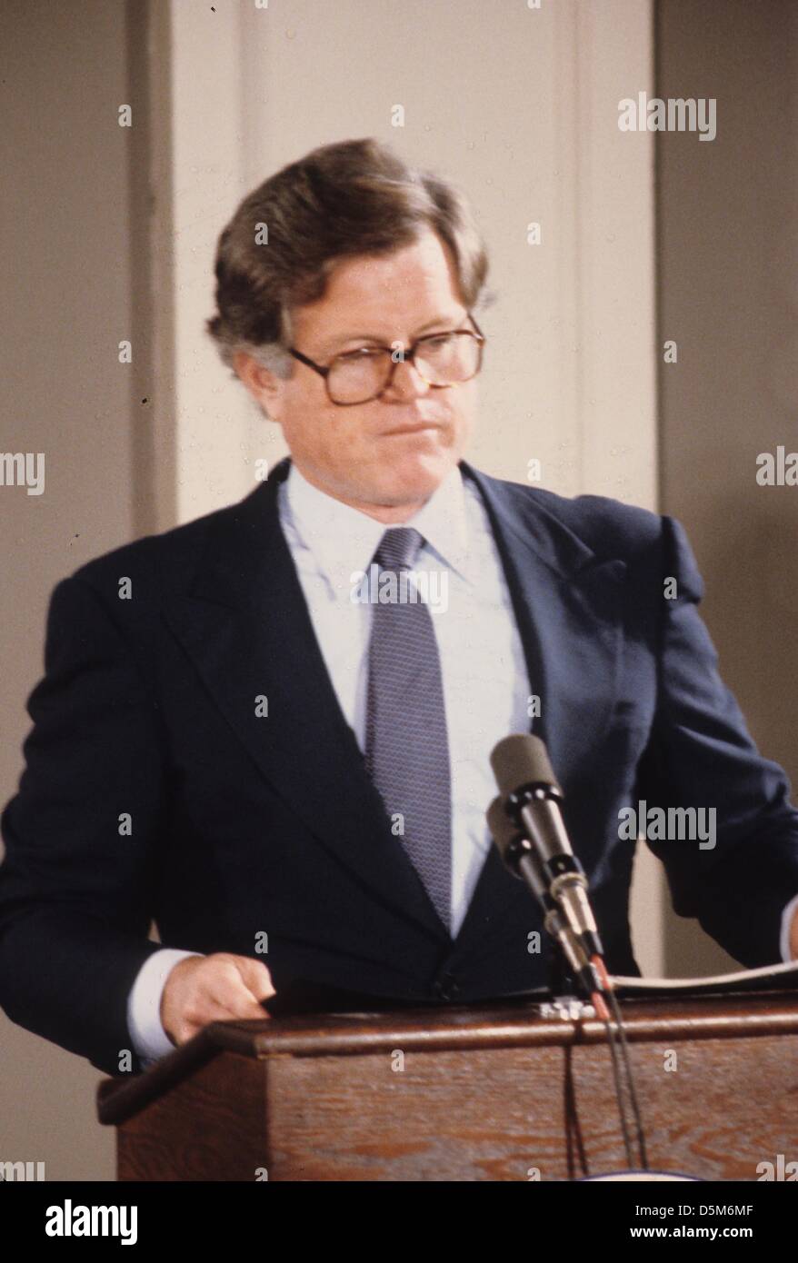 TED KENNEDY 1979.r3559a.(Immagine di credito: © Faneuil Hall Boston Globe/foto/ZUMAPRESS.com) Foto Stock