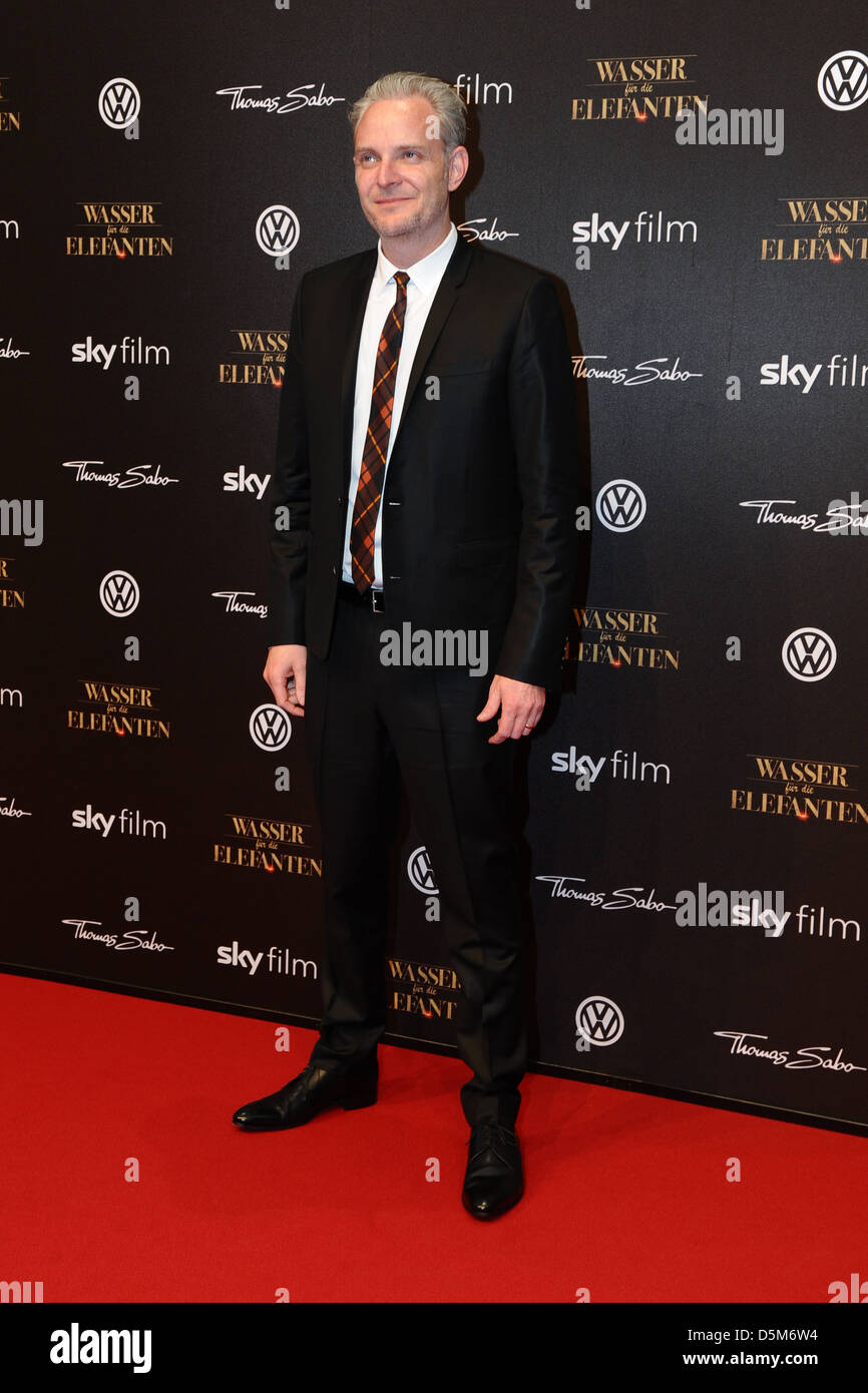 Francis Lawrence a premiere europeo dell' acqua per gli elefanti' in corrispondenza del CineStar Sony Center movie theater a Potsdamer Platz Foto Stock