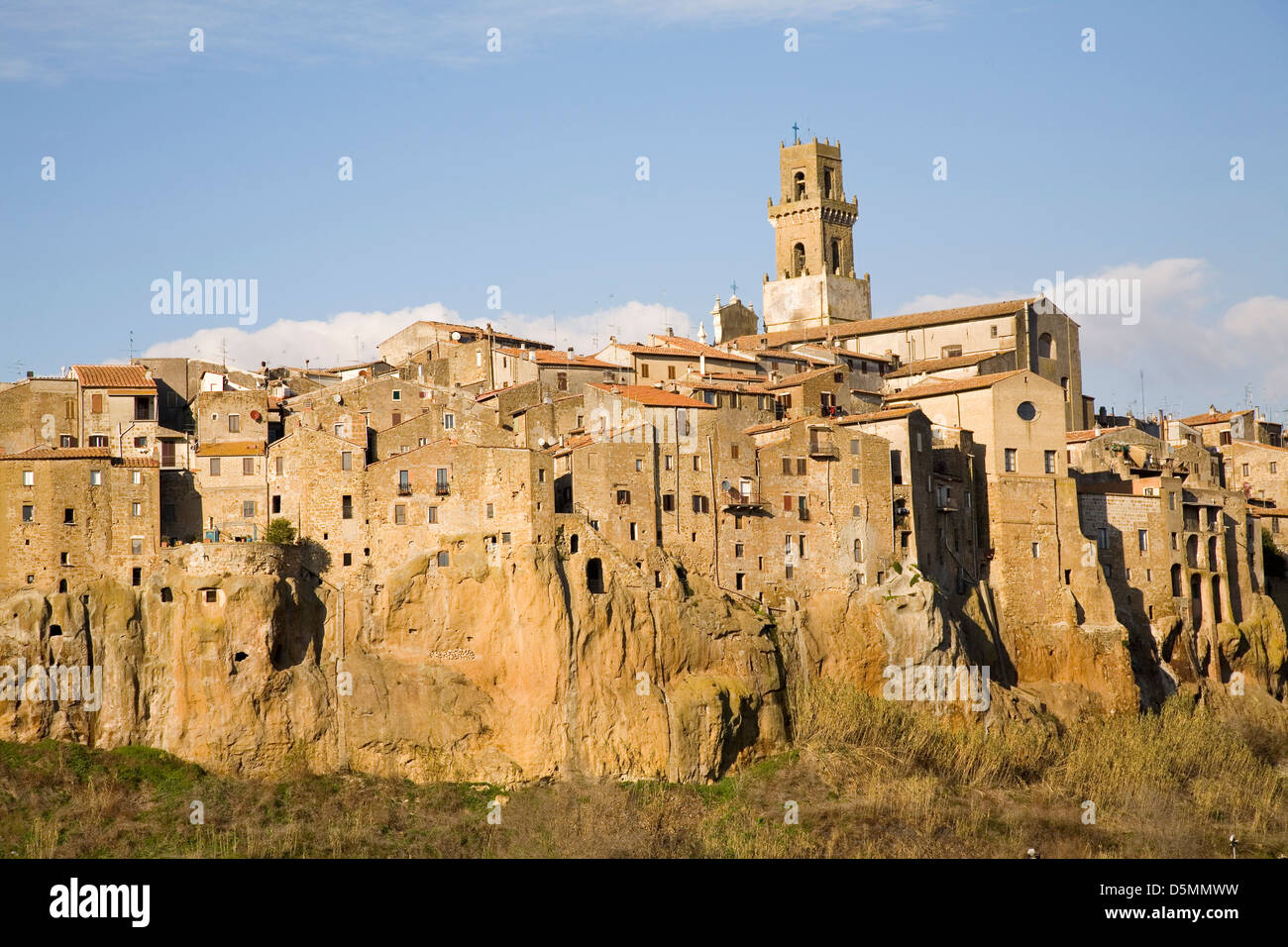 L'Europa, Italia, Toscana, Pitigliano, città di origine etrusco Foto Stock