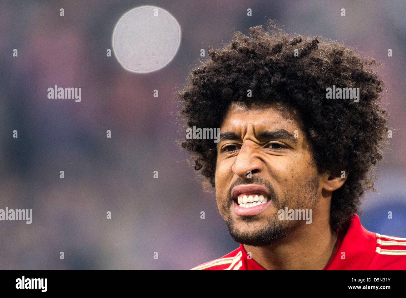 Dante (Bayern), 2 aprile 2013 - Calcio : UEFA Champions League quarti di finale 1 gamba match tra FC Bayern Munchen 2-0 Juventus stadio Allianz Arena di Monaco di Baviera, Germania. (Foto di Maurizio Borsari/AFLO) Foto Stock