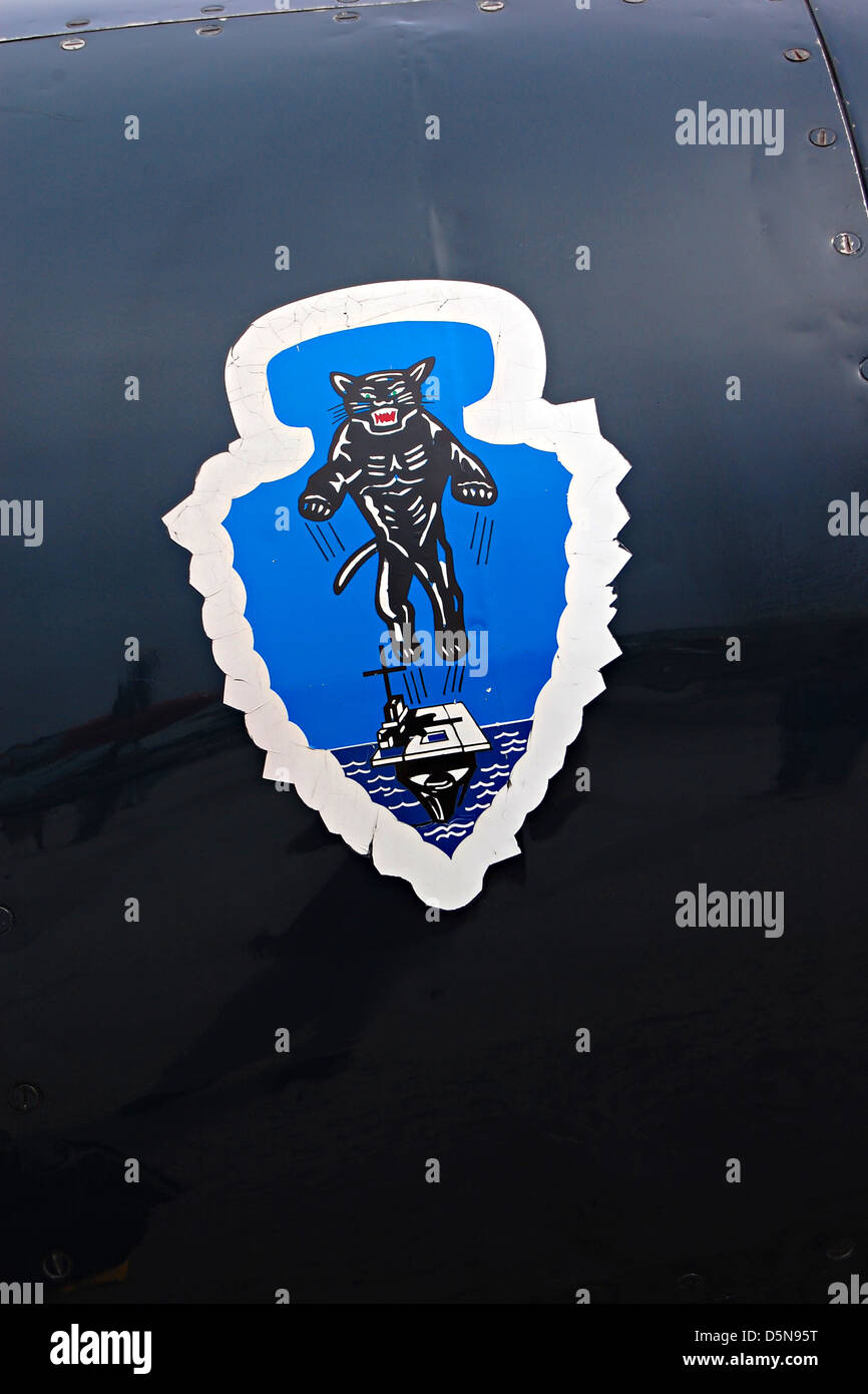 Grumman F8F Bearcat, Camarillo Airport, California Foto Stock