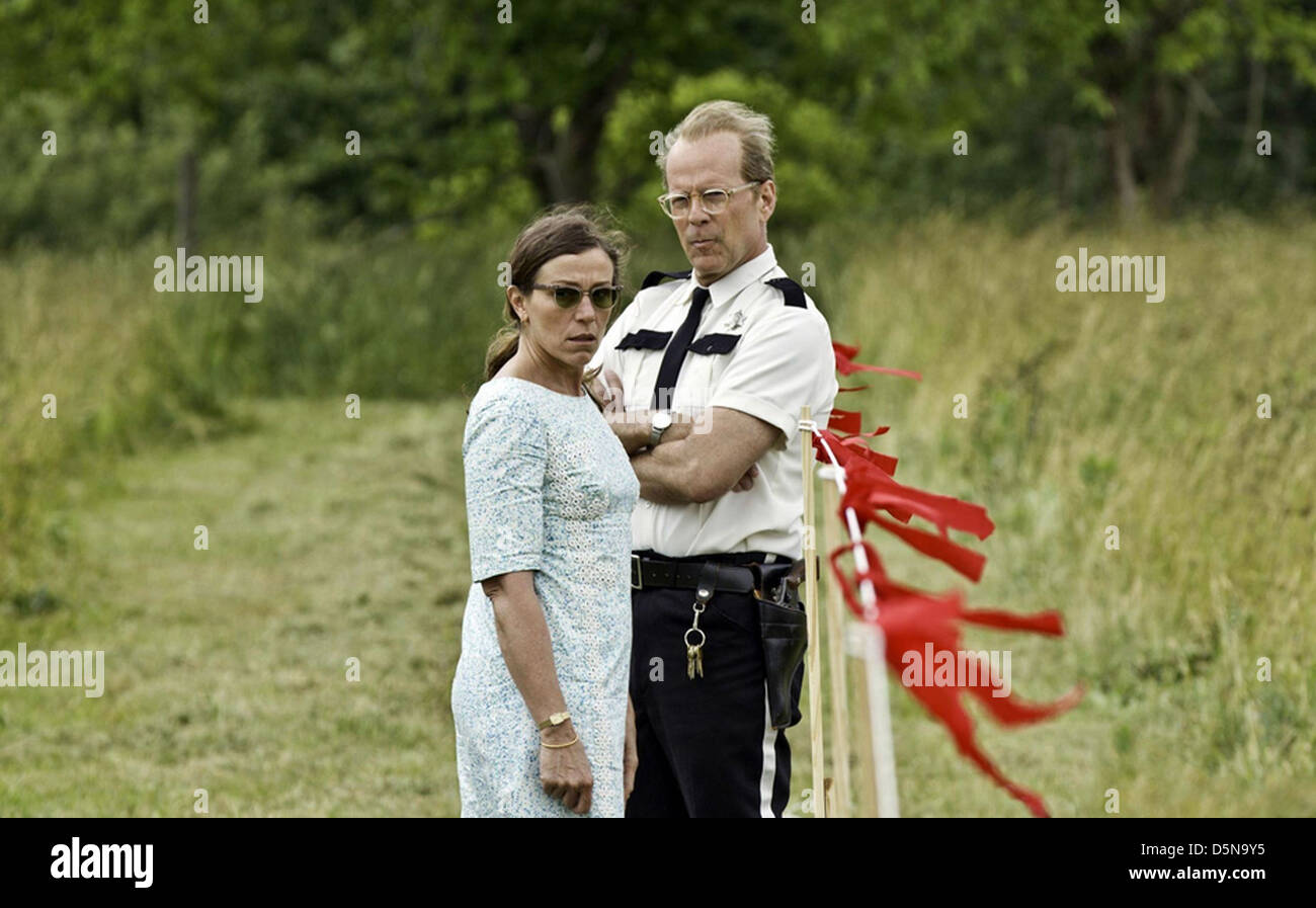 Ore del sorgere unito 2012 Focus Features film con Frances McDormand e Bruce Willis Foto Stock