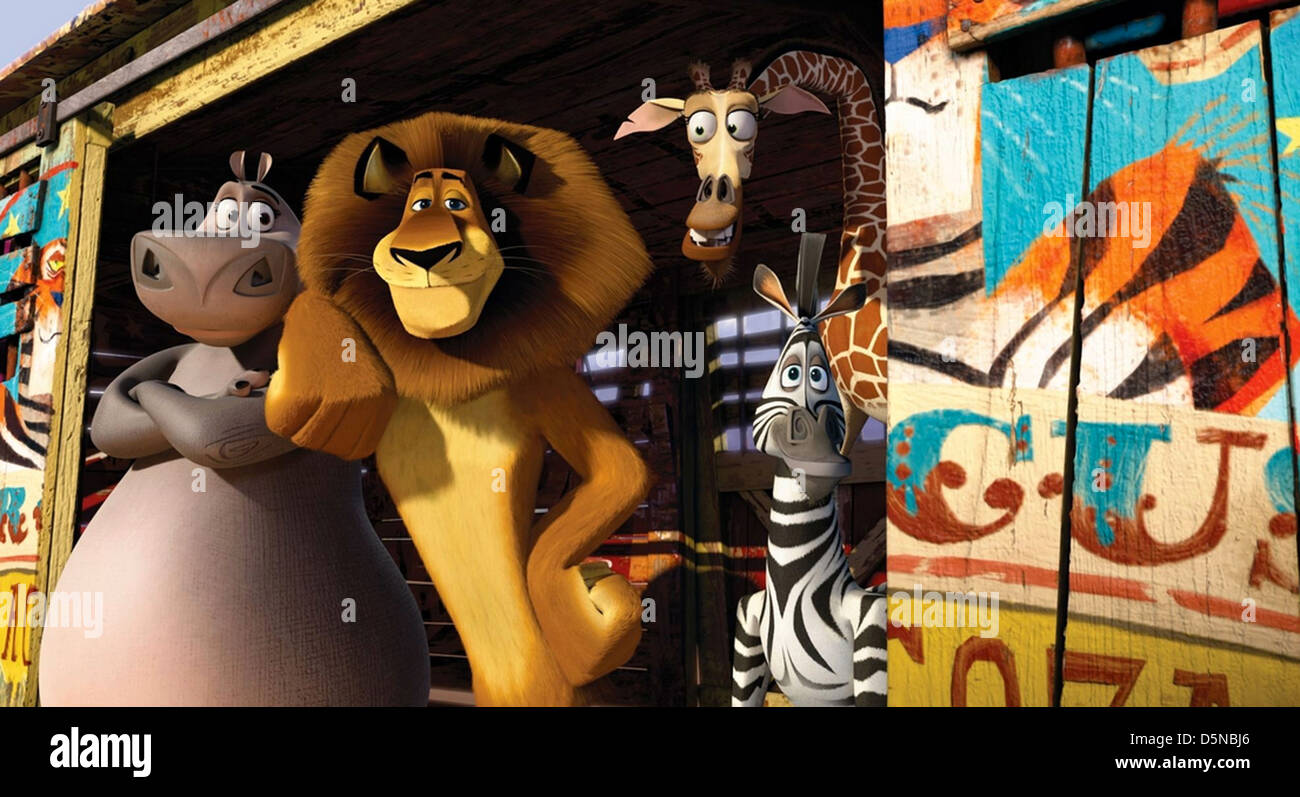 MADAGASCAR 2005 DreamWorks SKG animazione Foto Stock