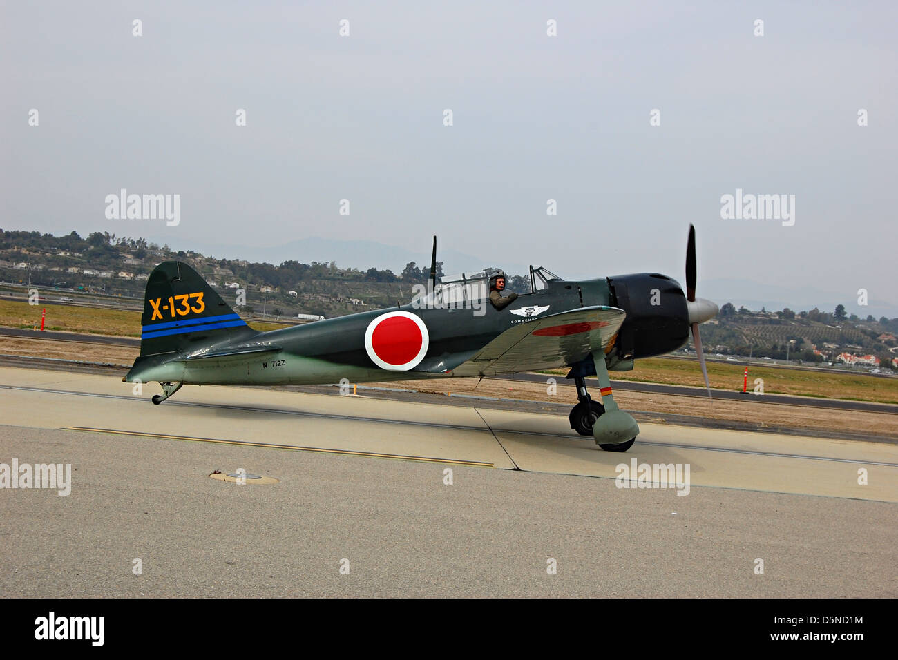 Mitsubishi A6M Zero, Camarillo Airport, California Foto Stock