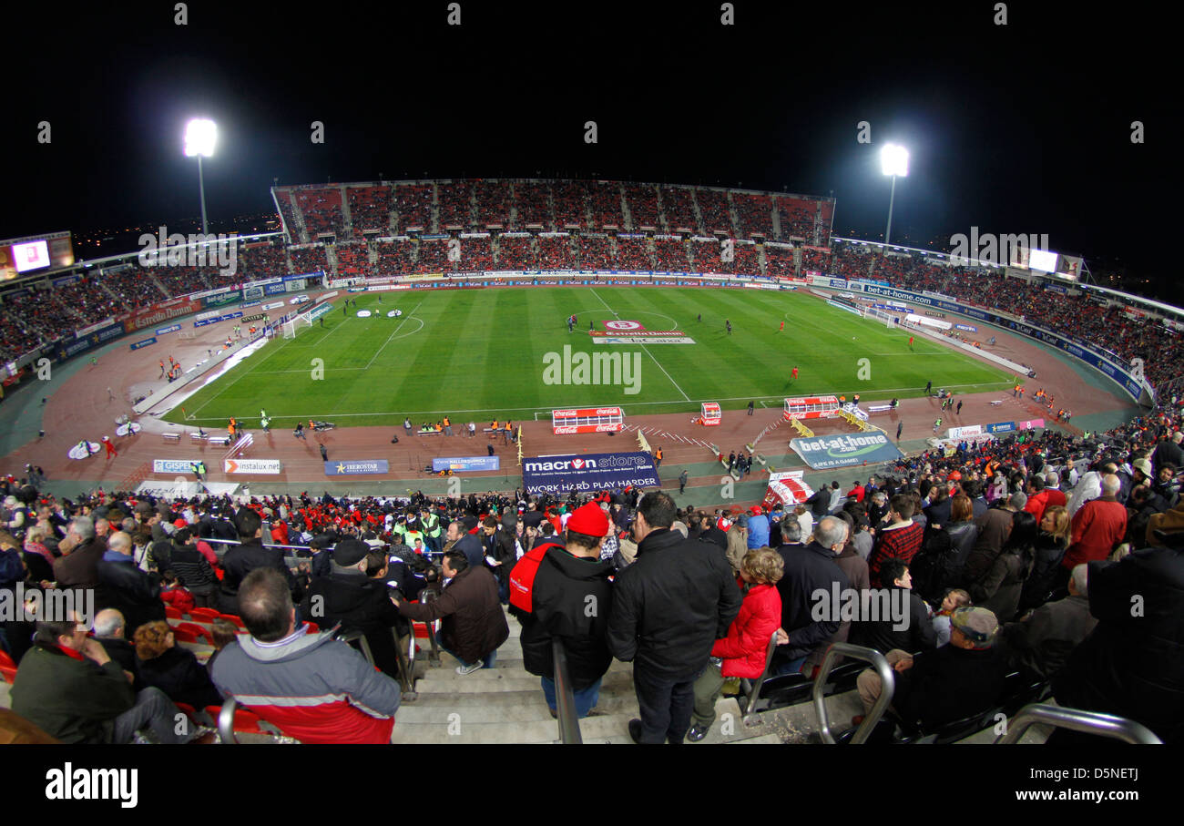 Mallorca Real Club Soccer Stadium a Palma de Mallorca Foto Stock