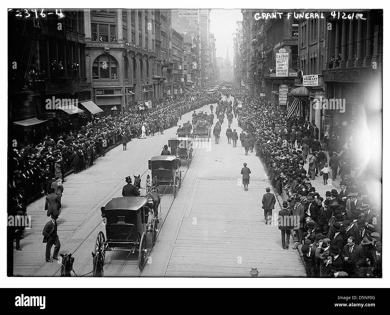 Concedere il funerale (LOC) Foto Stock