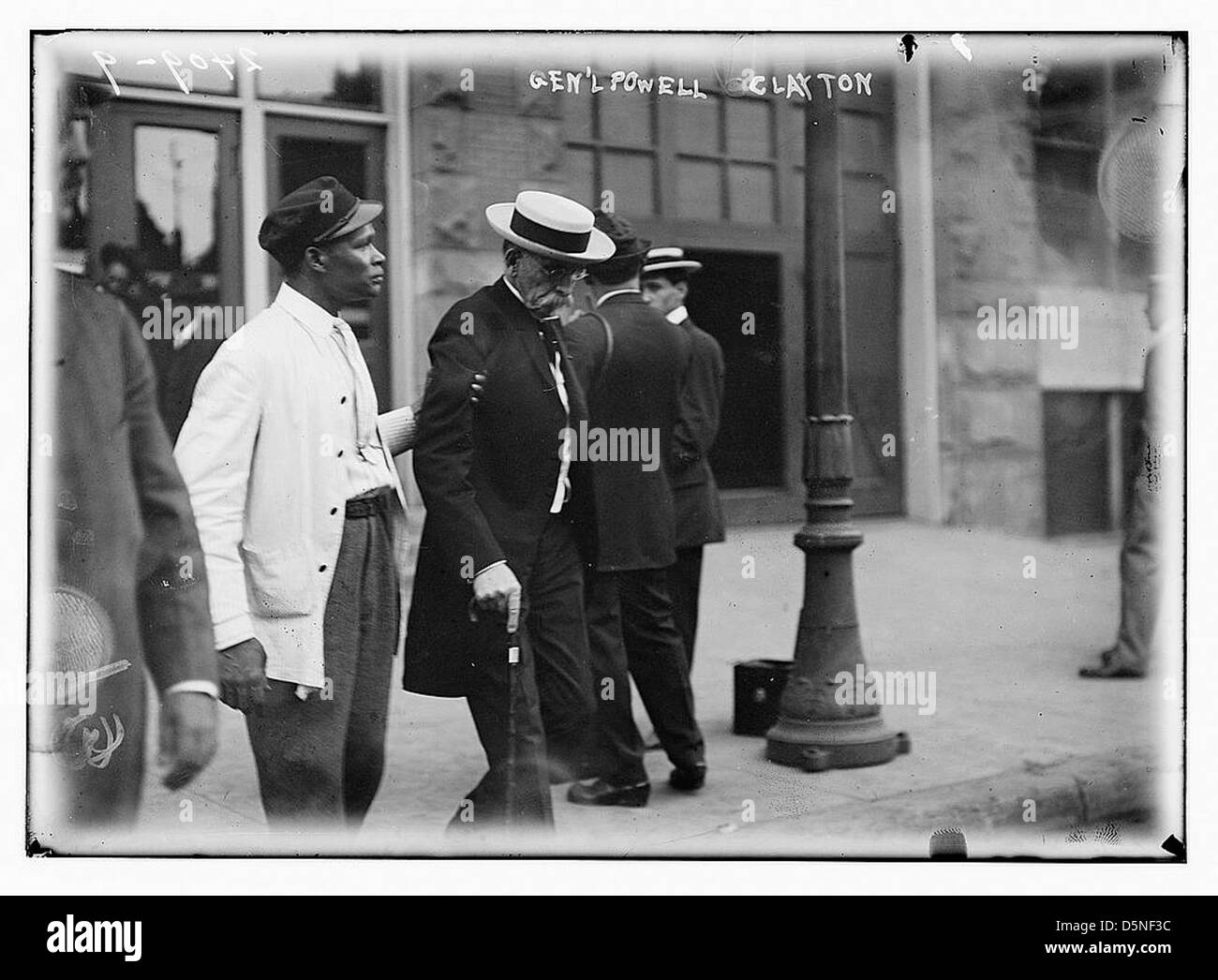 Una fotografia storica del generale Powell Clayton, un ufficiale militare americano, scattata nei primi anni '1900, catturata dal Bain News Service. Foto Stock