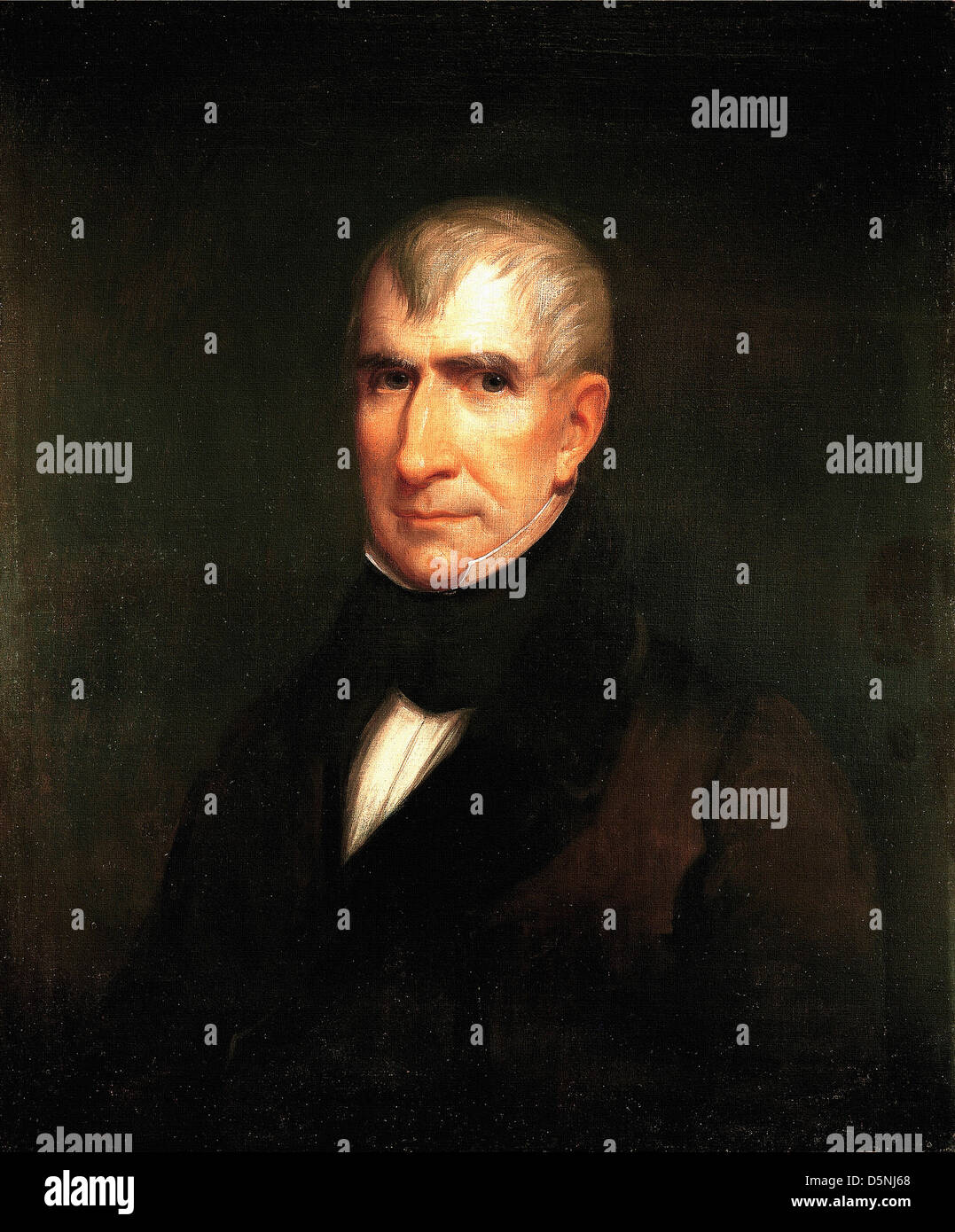 James Reid Lambdin, William Henry Harrison. 1835 olio su tela. La Casa Bianca di Washington, D.C., USA Foto Stock
