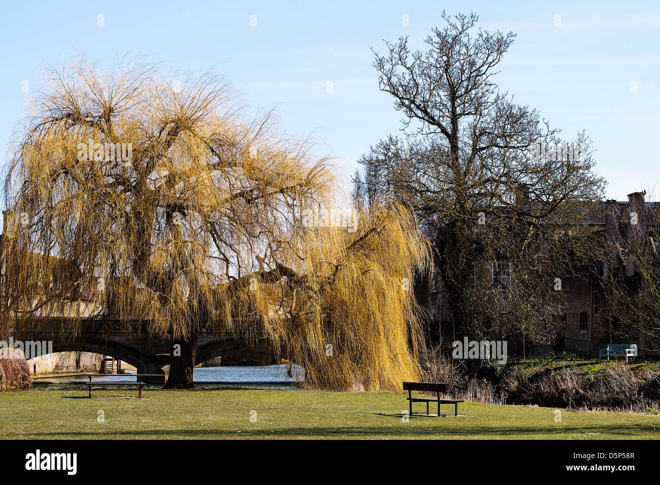 Stamford, il posto migliore per vivere in Gran Bretagna, secondo il Sunday Times (marzo 2013). Foto Stock
