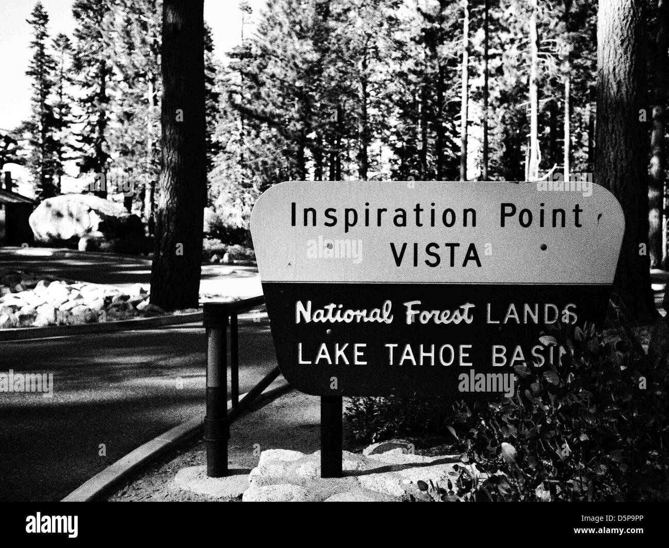 Inspiration Point Vista Foto Stock