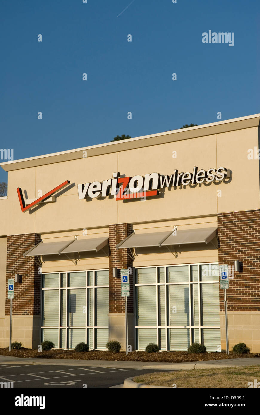 Verizon Wireless NEGLI STATI UNITI. Foto Stock