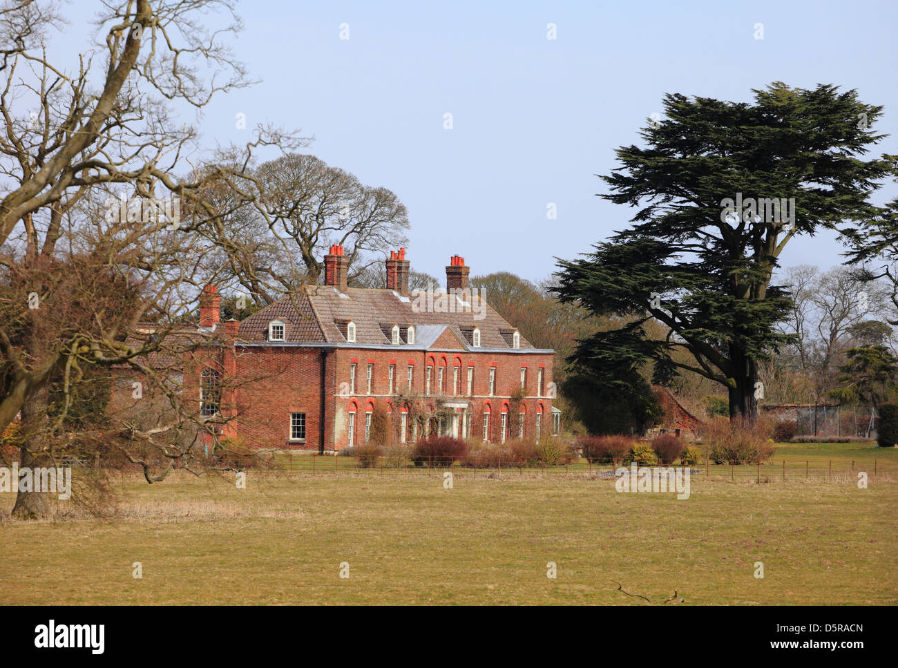Anmer Hall, a Anmer in Norfolk sulla tenuta Sandringham. Foto Stock
