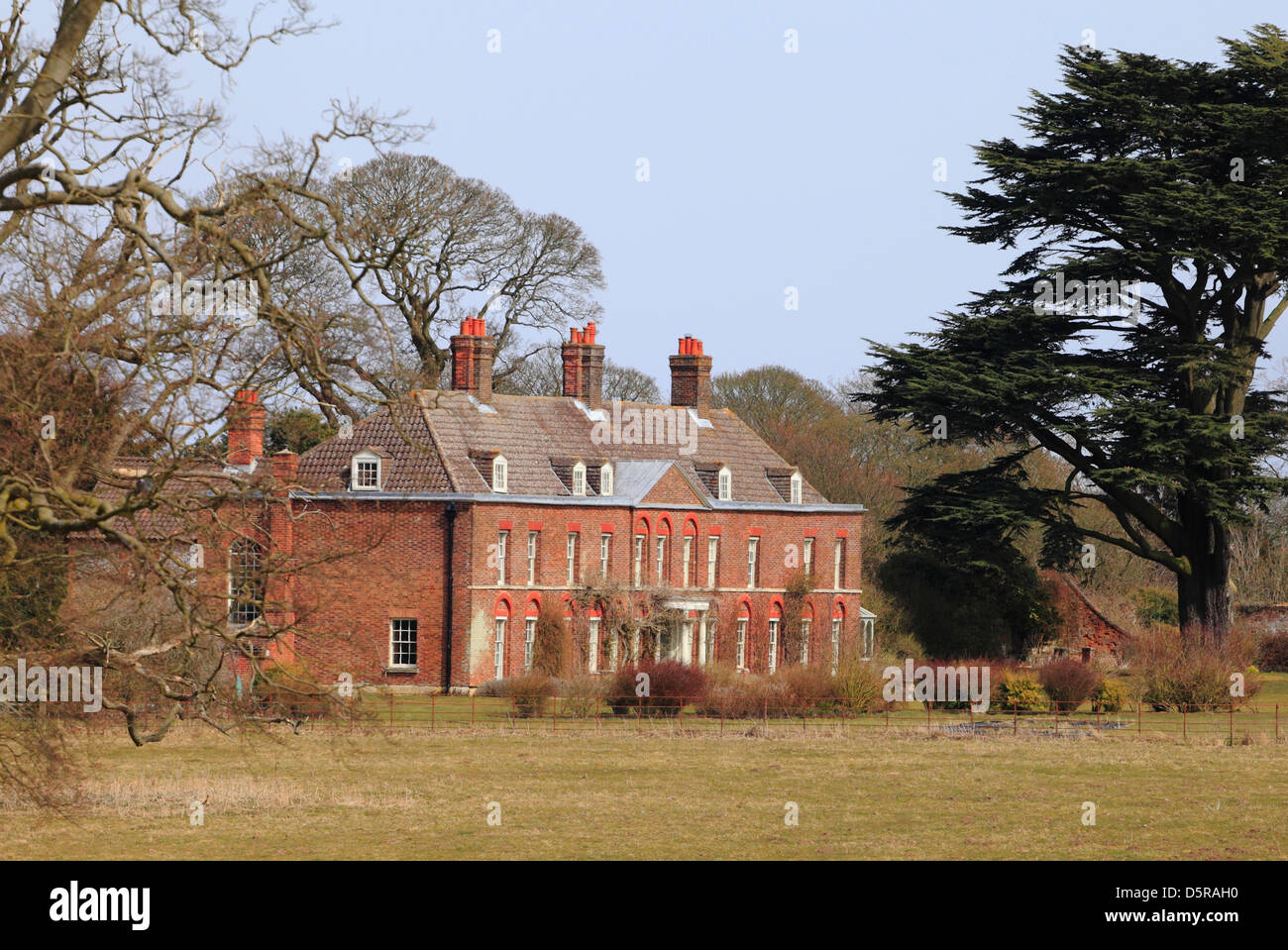 Anmer Hall, a Anmer in Norfolk sulla tenuta Sandringham. Foto Stock