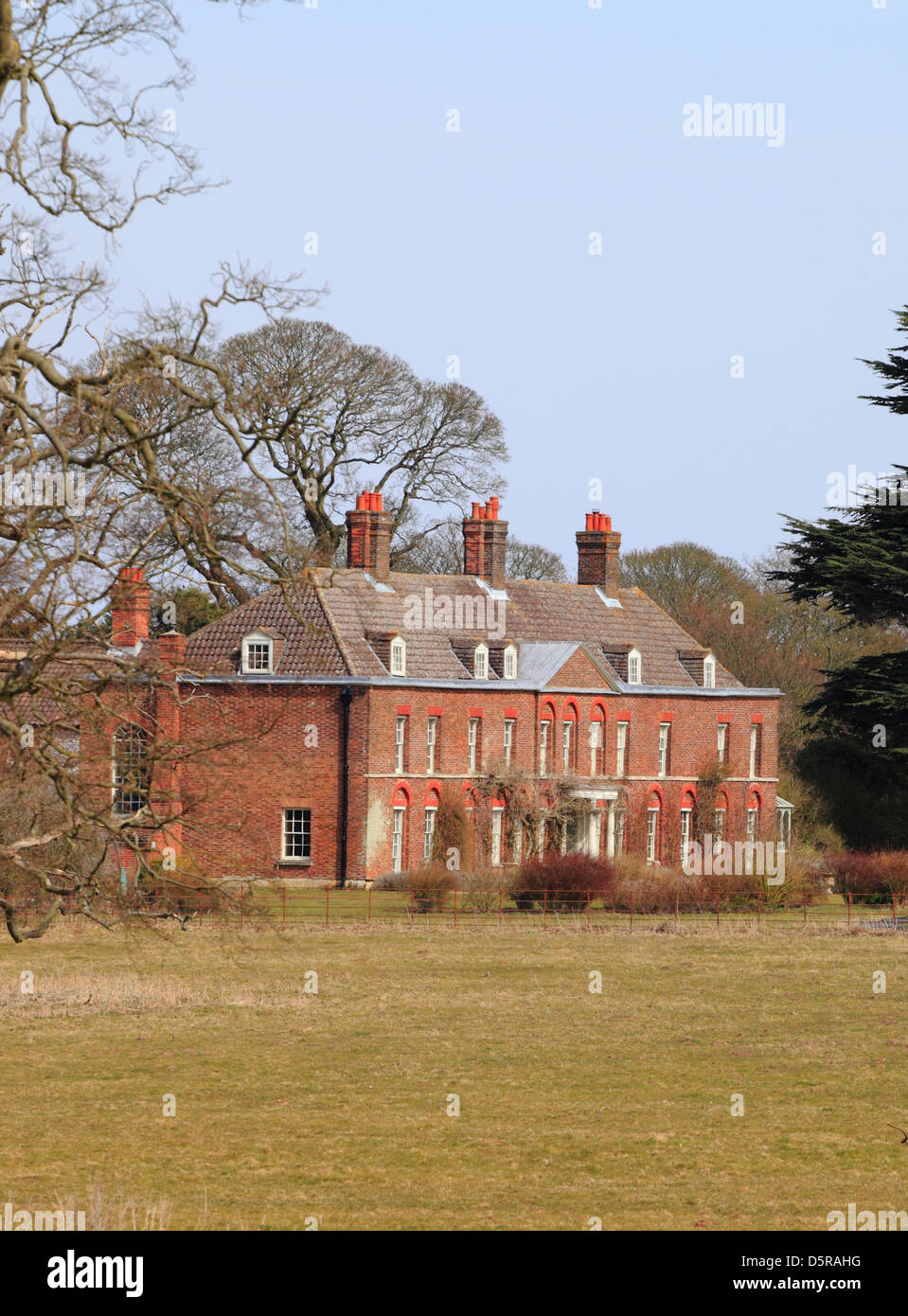 Anmer Hall, a Anmer in Norfolk sulla tenuta Sandringham. Foto Stock
