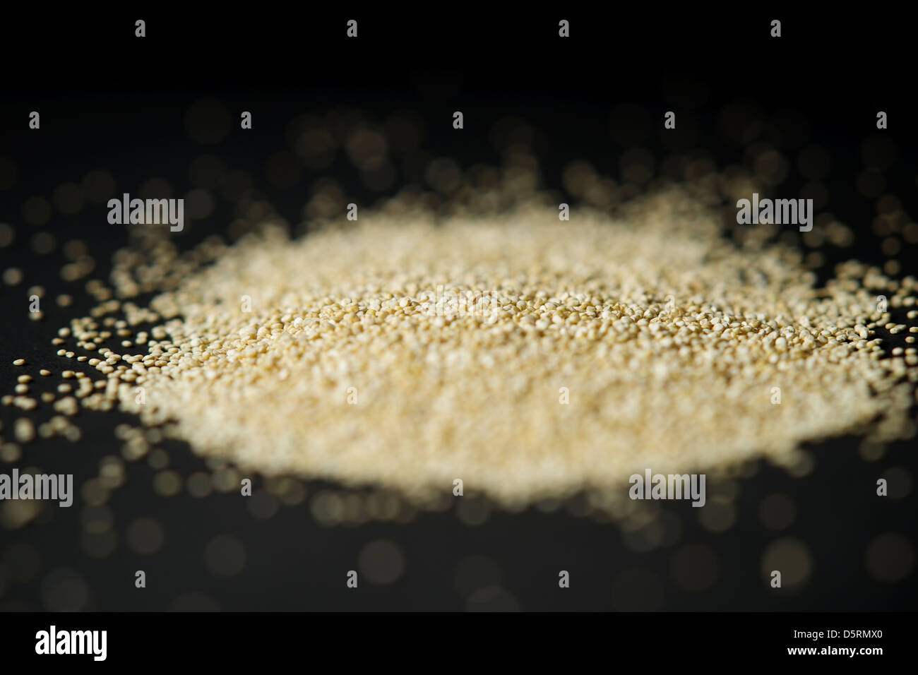 La quinoa semi, shallow focus. Foto Stock