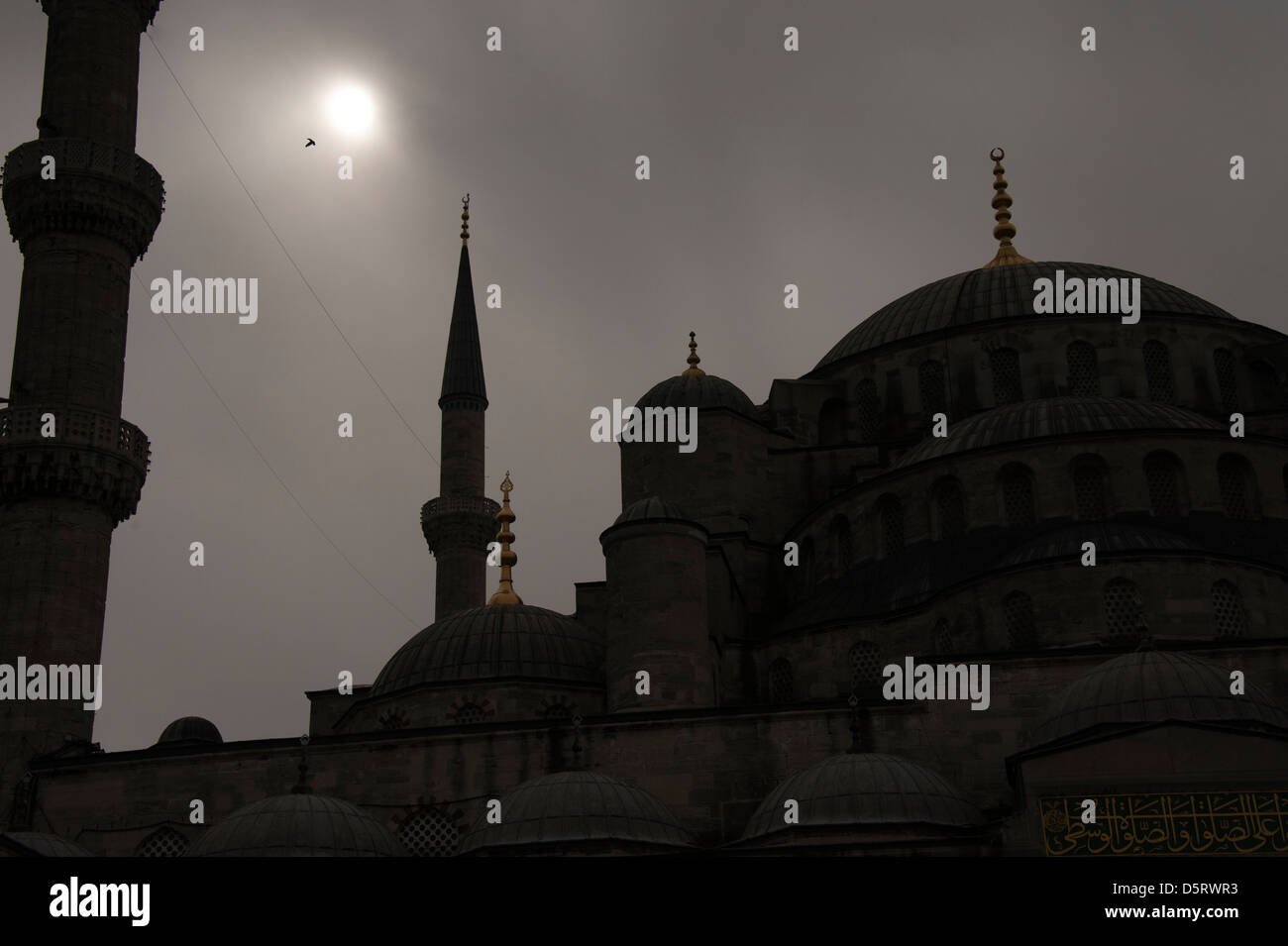 La Moschea Blu Istanbul Foto Stock