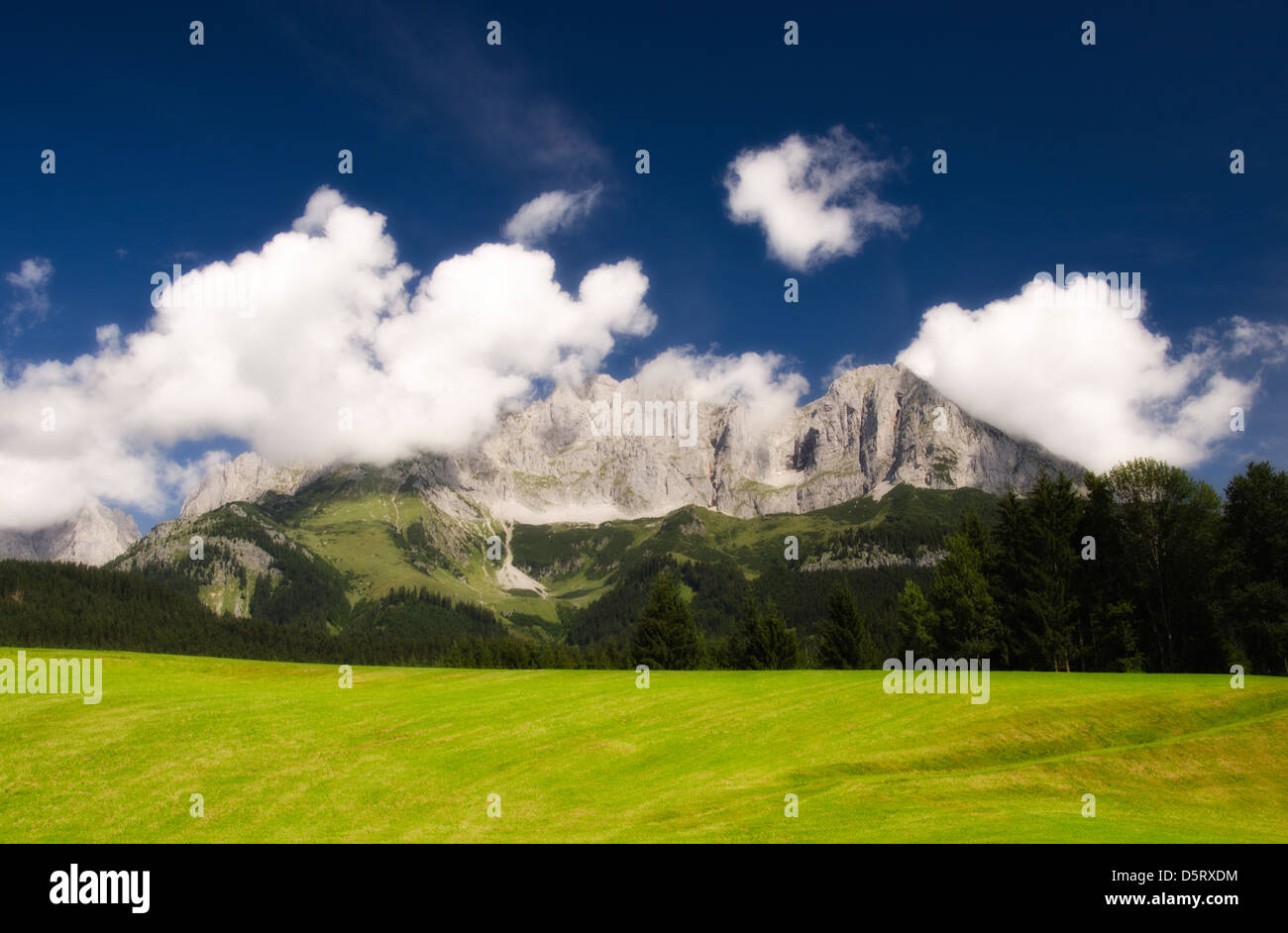 I colori e la natura delle Alpi austriache, Europa Foto Stock