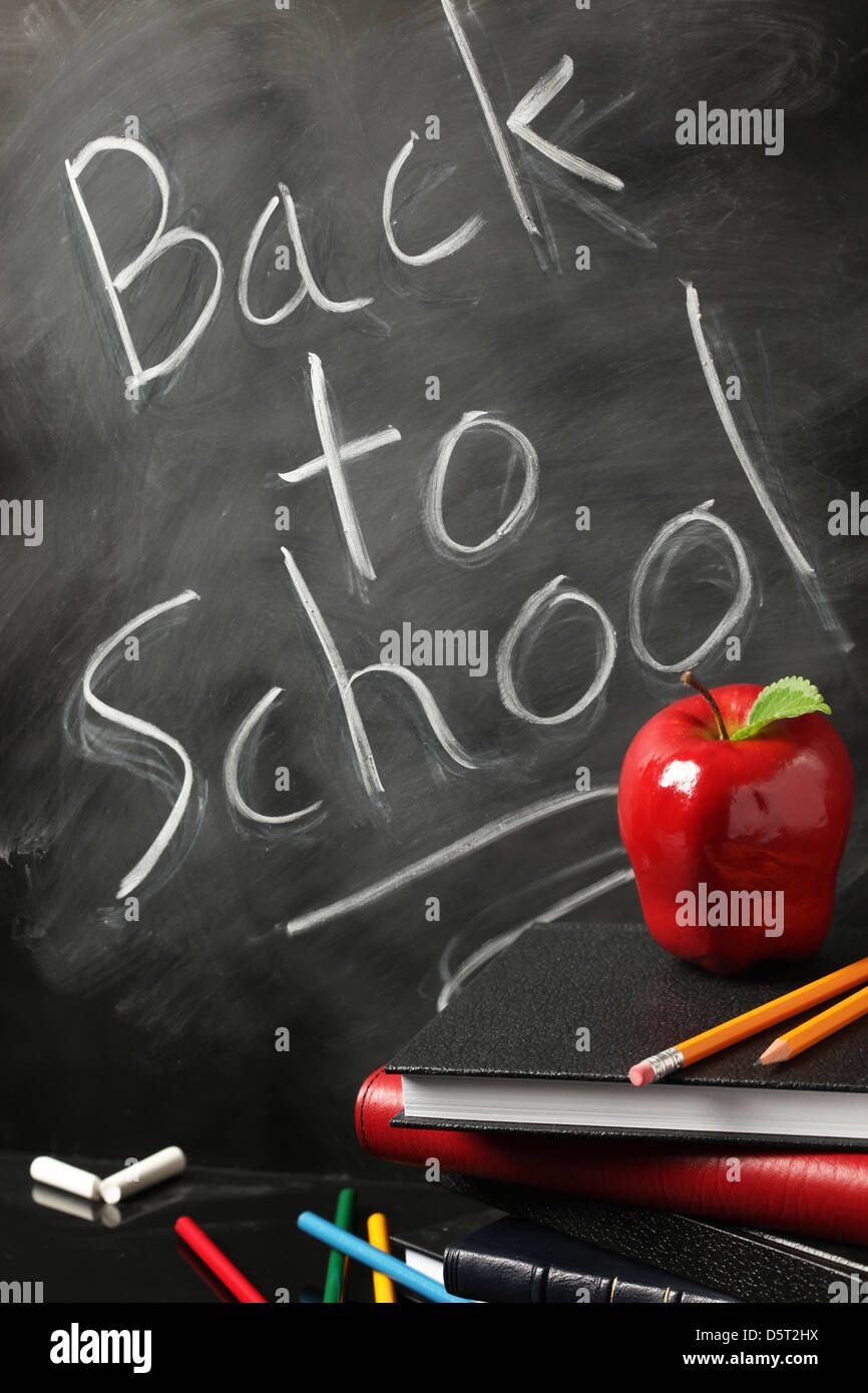 Ritorno a scuola Foto Stock