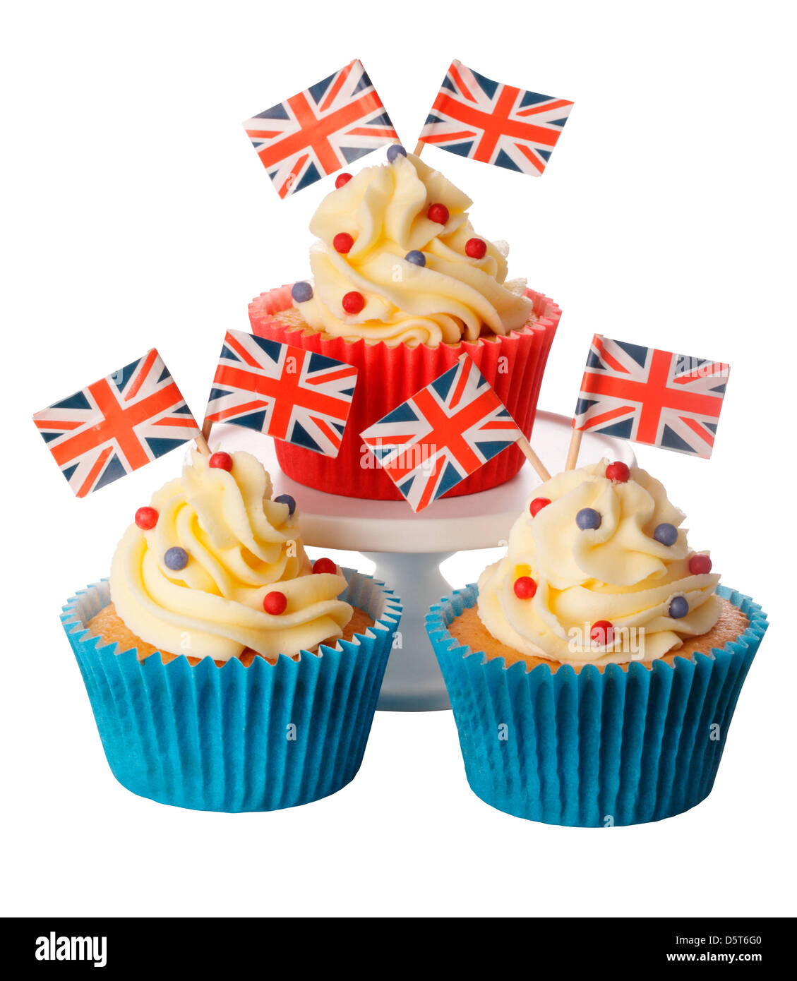 BRITISH celebrazione tortine Foto Stock