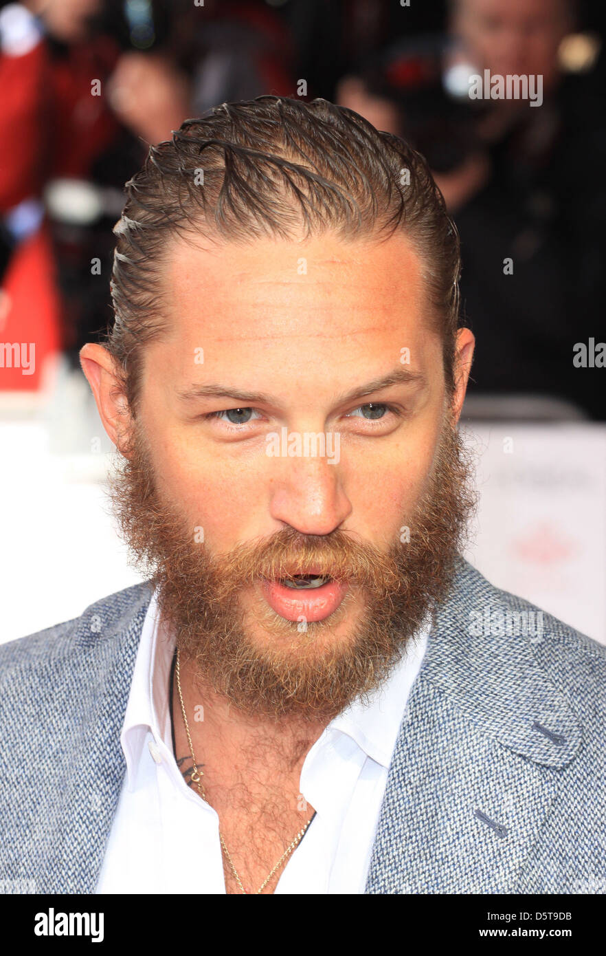 Tom Hardy Il Princes Trust Awards 2012gli arrivi di Londra - Inghilterra Foto Stock