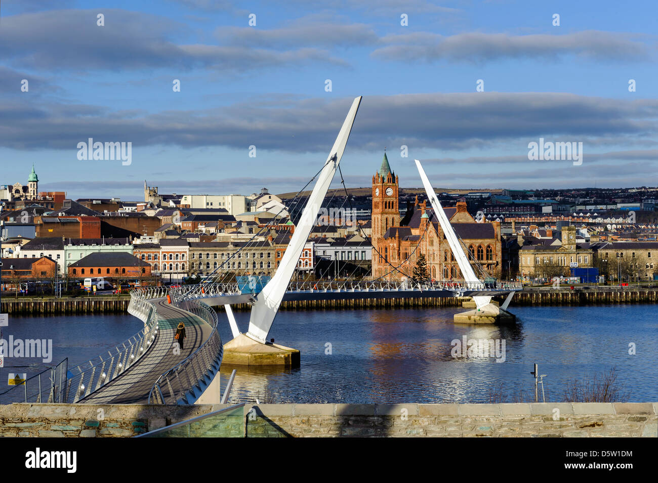 Derry City, Irlanda del Nord Foto Stock