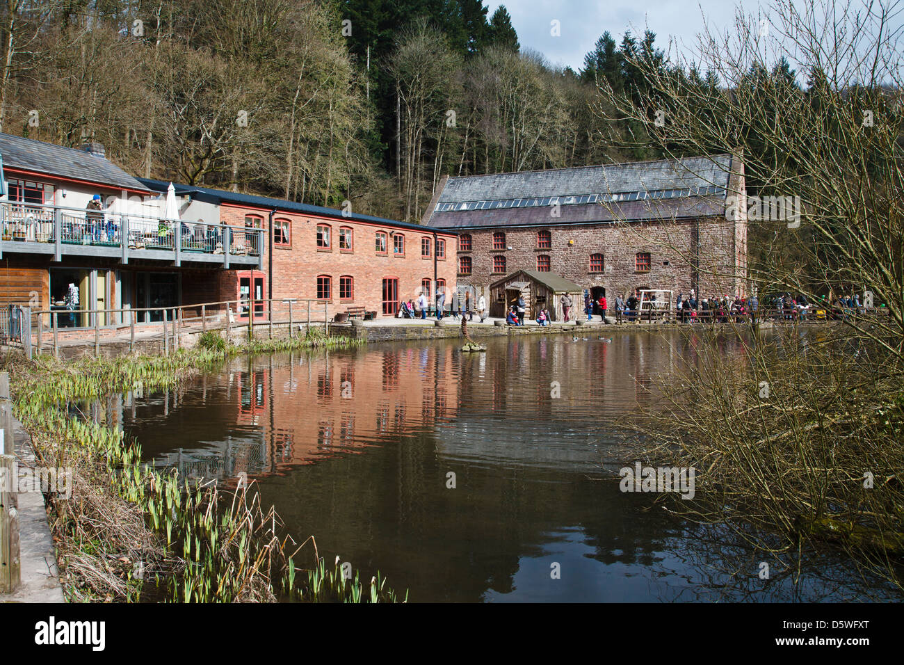 Dean Heritage Centre, Camp Mill, Soudley, vicino Cinderford, Foresta di Dean, Gloucestershire Foto Stock