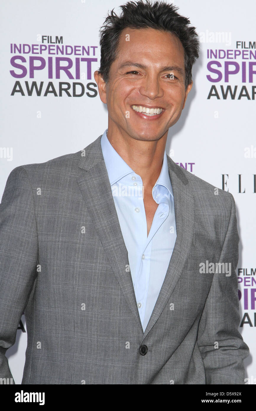 Benjamin Bratt th annuale lo spirito indipendente Awards- Arrivi- Santa Monica Beach Los Angeles, California Foto Stock