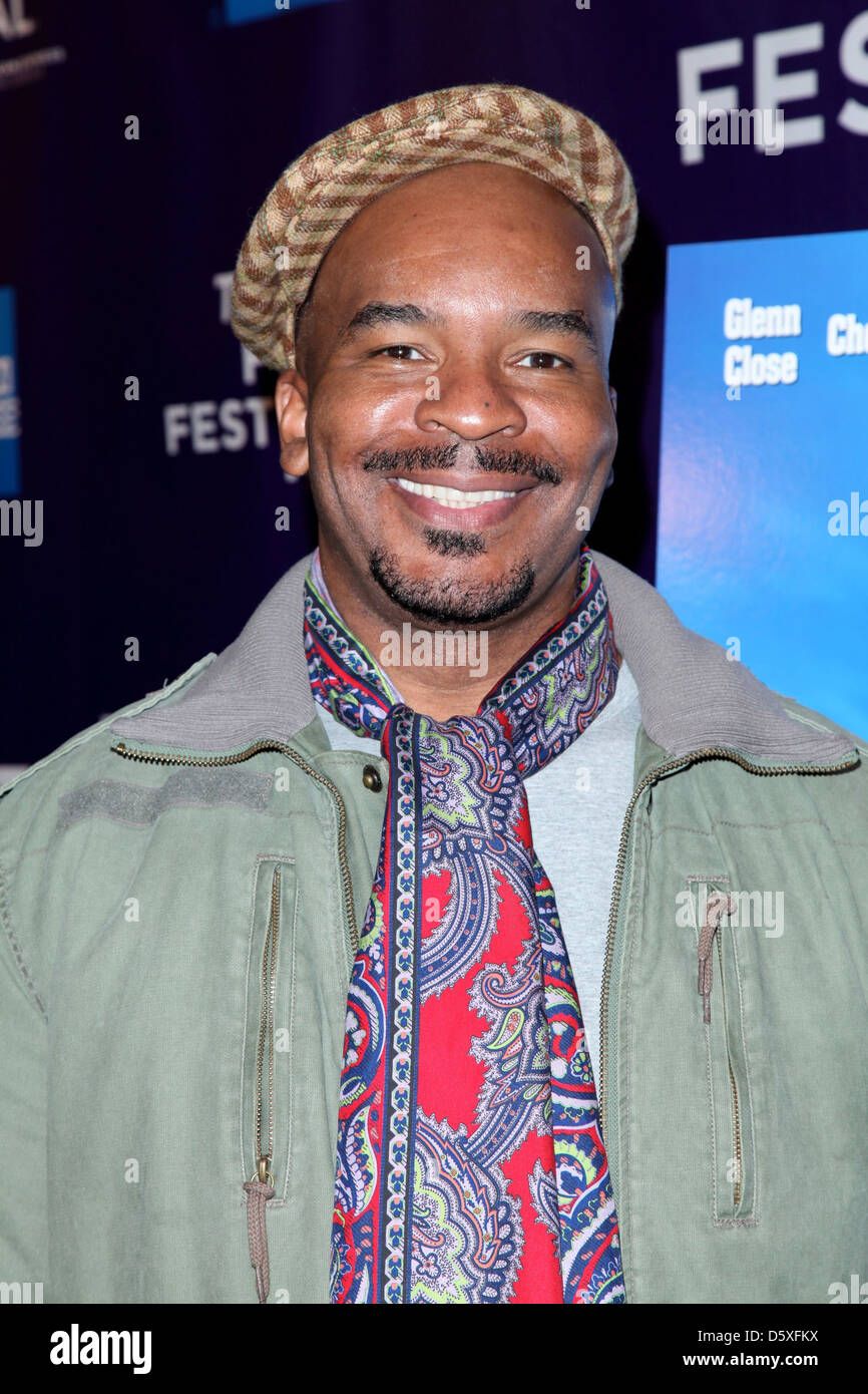 David Alan Grier th annuale Tribeca Film Festival 'Hoodwinked troppo familiare lo screening di New York City, Stati Uniti d'America - Foto Stock