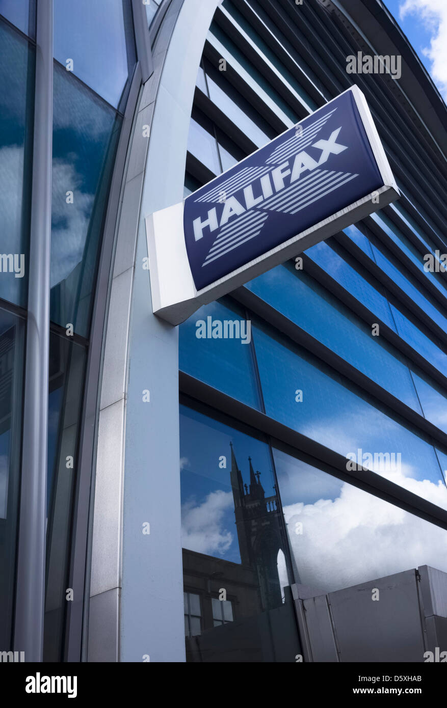Halifax Bank segno Foto Stock