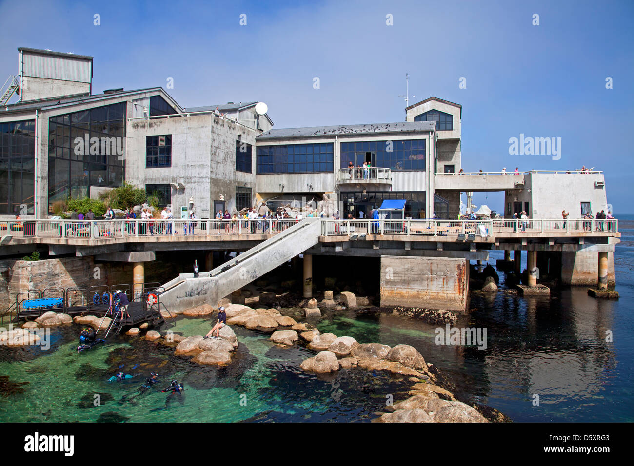 Il Monterey Bay Aquarium, Monterey, California, Stati Uniti d'America Foto Stock