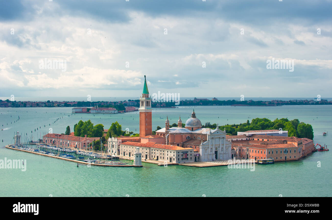 San Giorgio Maggiore, Venezia, Italia Foto Stock