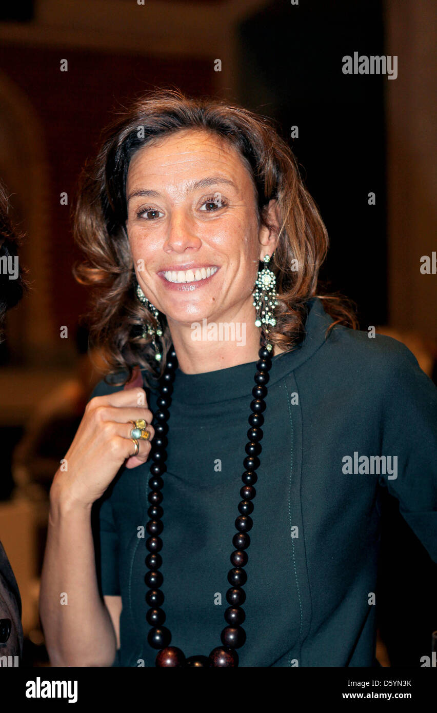 La Principessa olandese Marilene van Oranje-Nassau assiste l'apertura di un archivio digitale del Rijksmuseum di Amsterdam, Paesi Bassi, 30 ottobre 2012. Il Rijksmuseum ha lanched "Studio di Rijks', digitale on-line archivio con 125.000 oggetti della collezione. Foto: RPE-Albert Nieboer / Paesi Bassi fuori Foto Stock