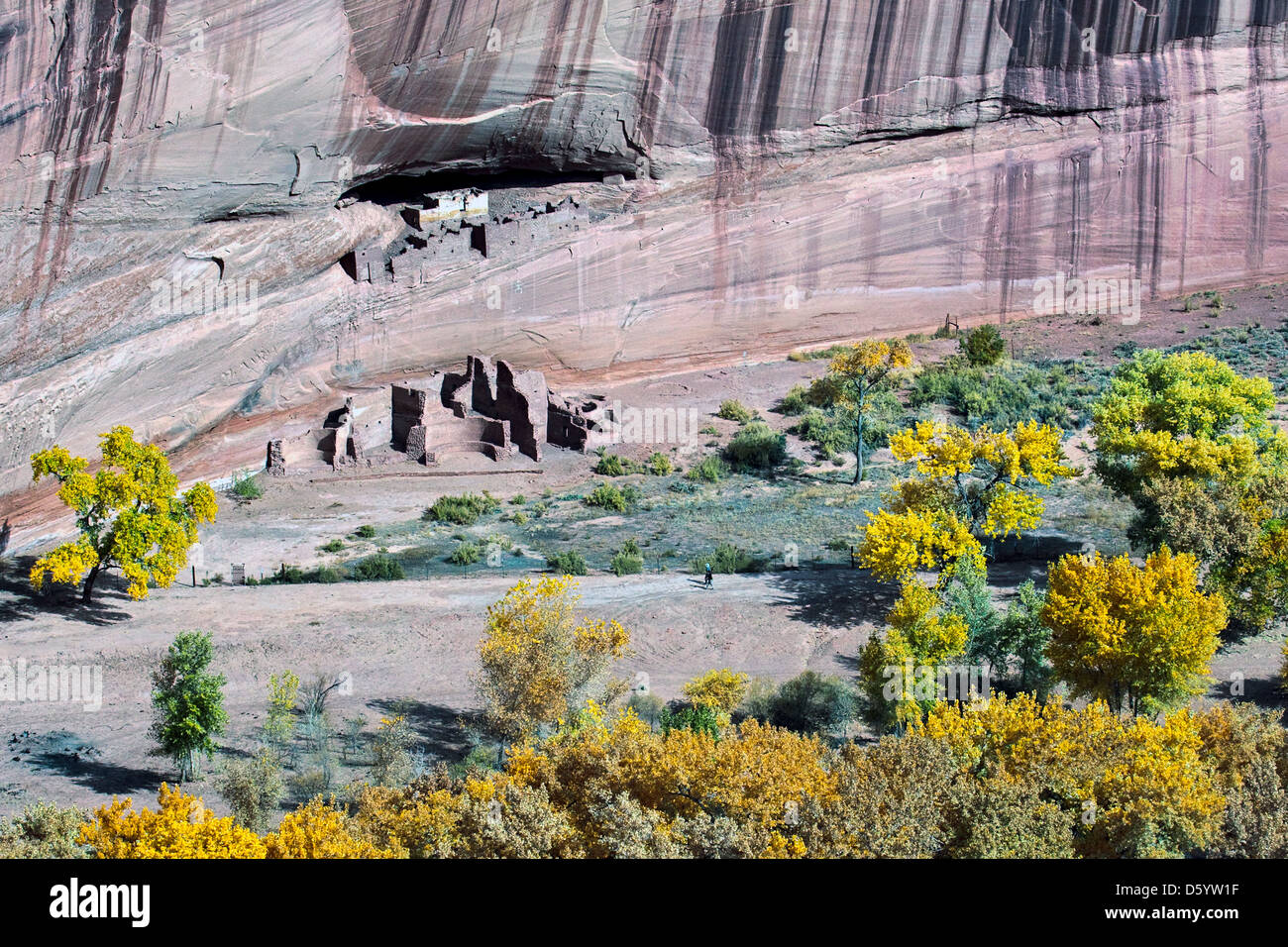 Casa bianca Canyon De Chelly Foto Stock