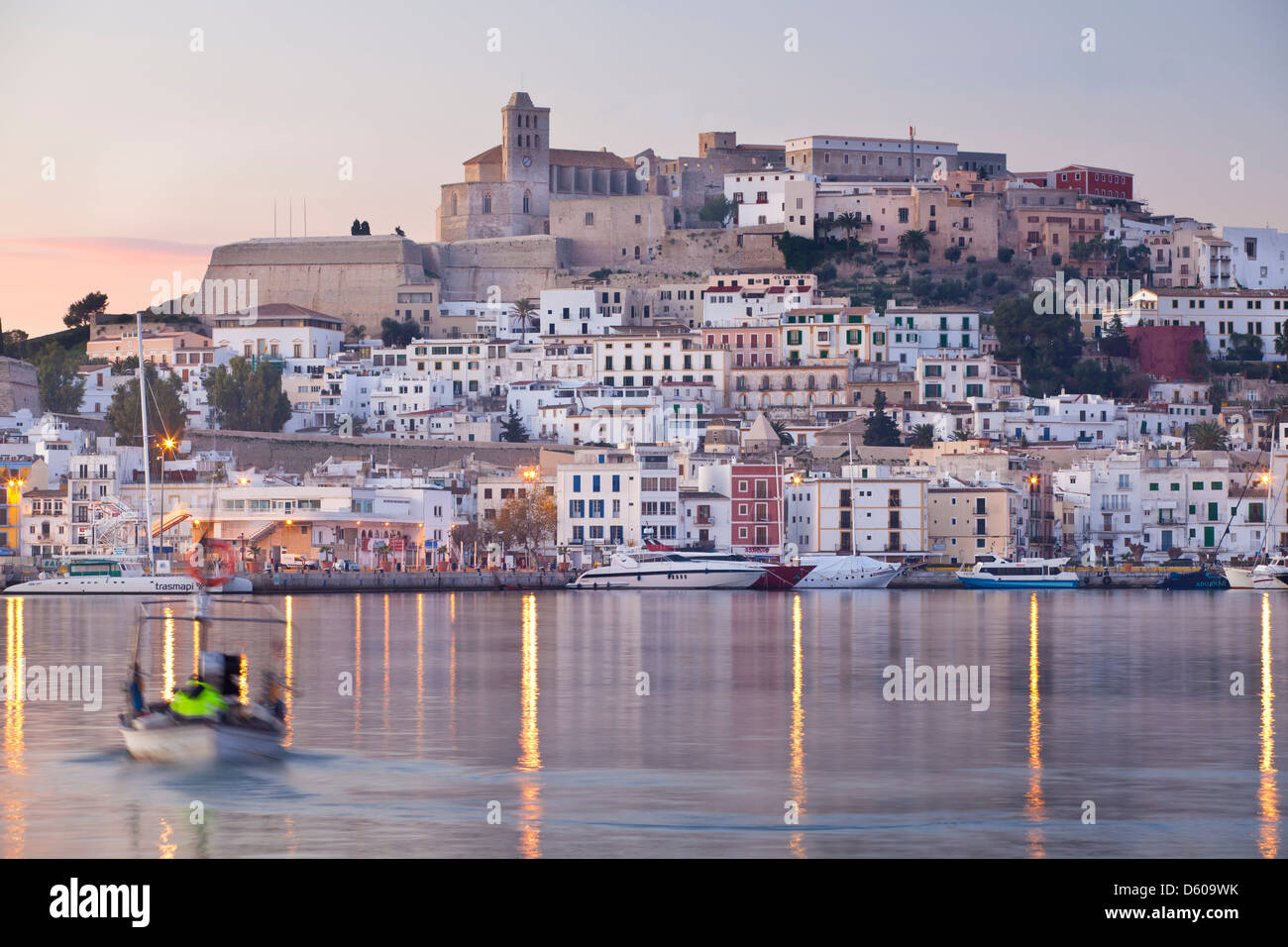 Eivissa capitale, Ibiza, Illes Balears, Spagna Foto Stock