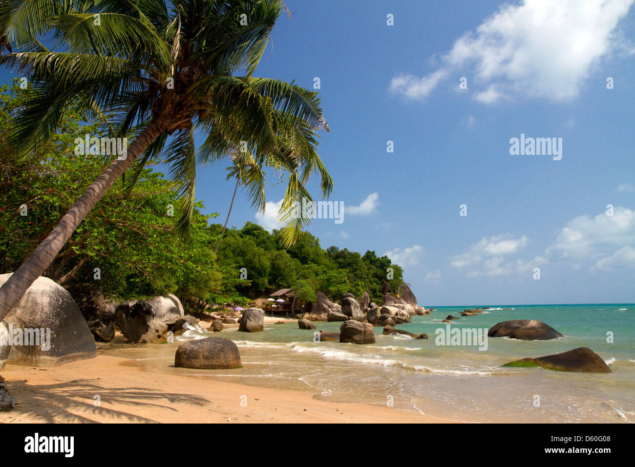 Il Golfo di Thailandia sull isola di Ko Samui, Thailandia. Foto Stock