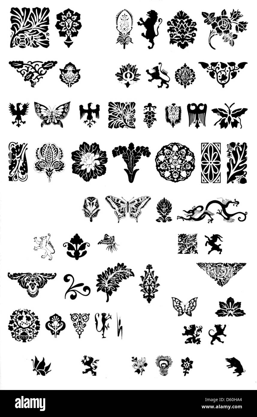 Questo catalogo del 1912 presenta vari stili di tipo americano e macchinari di stampa disponibili all'epoca, evidenziando i progressi nella tecnologia di stampa e tipografia per l'inizio del XX secolo. Foto Stock