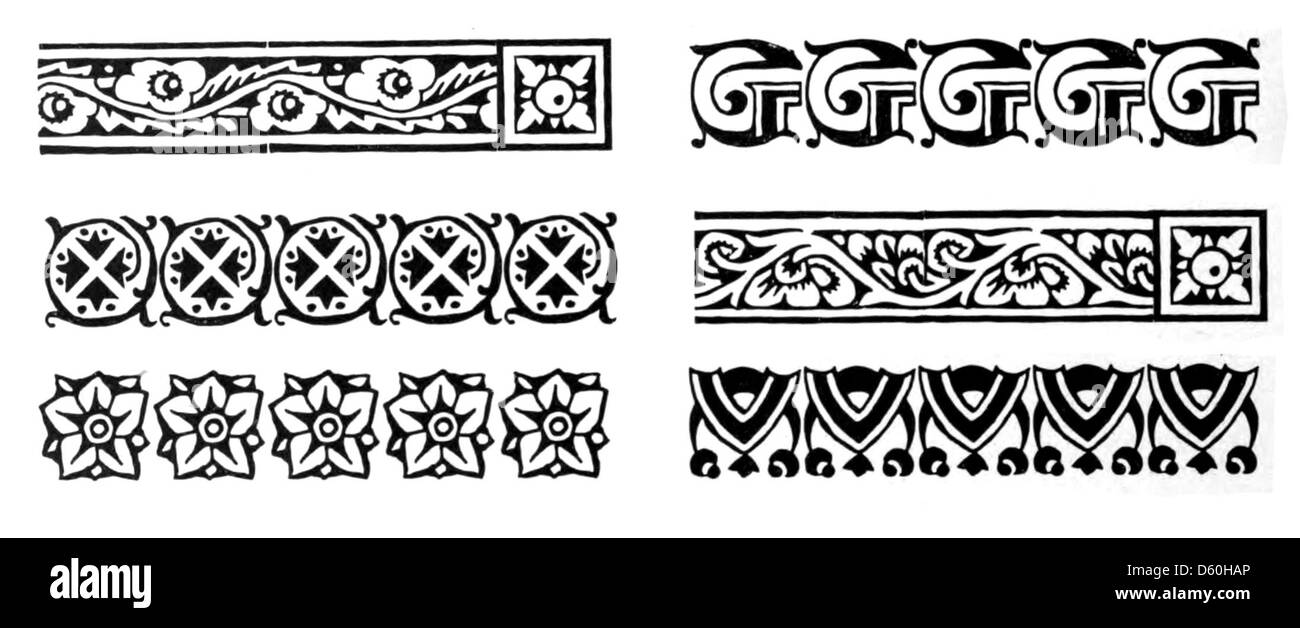 Un'immagine dell'American Specimen Book of Type Styles del 1912, che mostra un catalogo completo di caratteri, macchine da stampa e forniture utilizzate nell'industria della stampa dei primi anni del XX secolo. Foto Stock