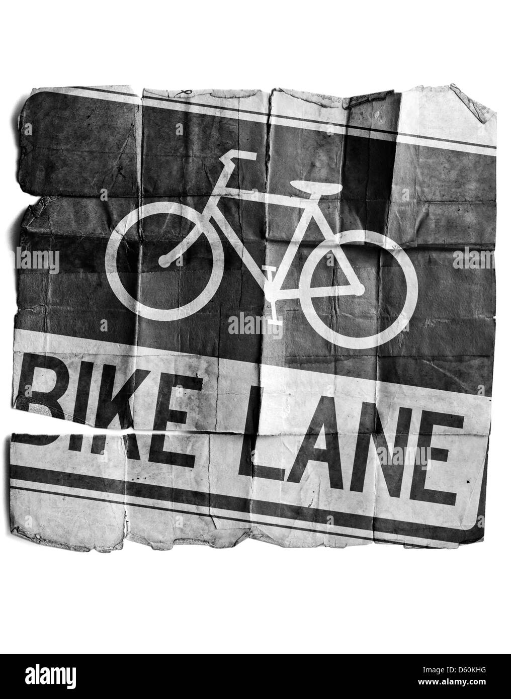 Pista ciclabile Foto Stock