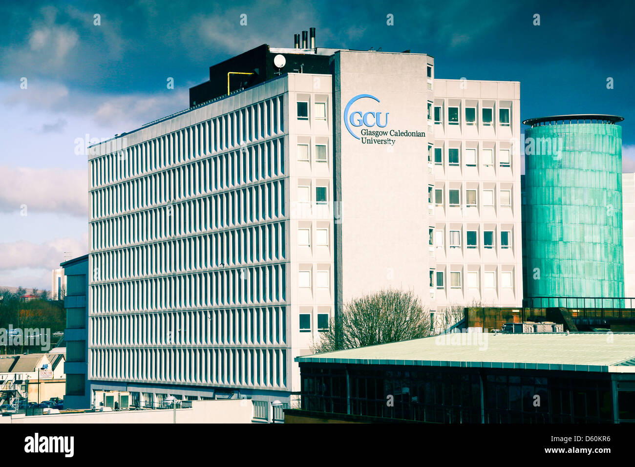 Glasgow Caledonian University campus principale Foto Stock