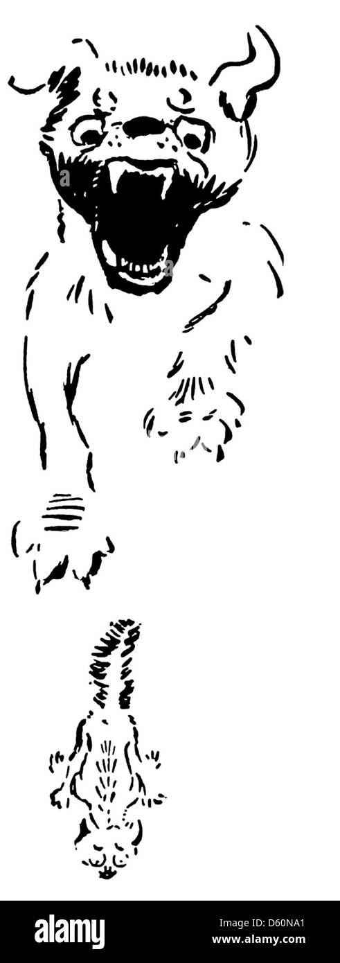 Questa fotografia mostra due eroi animali, un gatto e un cane, spesso venerati per il loro ruolo nel salvare vite o nel fornire compagnia. Gli animali, celebrati per il loro coraggio e lealtà, si sono guadagnati il titolo di "eroi" grazie ai loro straordinari atti di coraggio in varie circostanze. Foto Stock