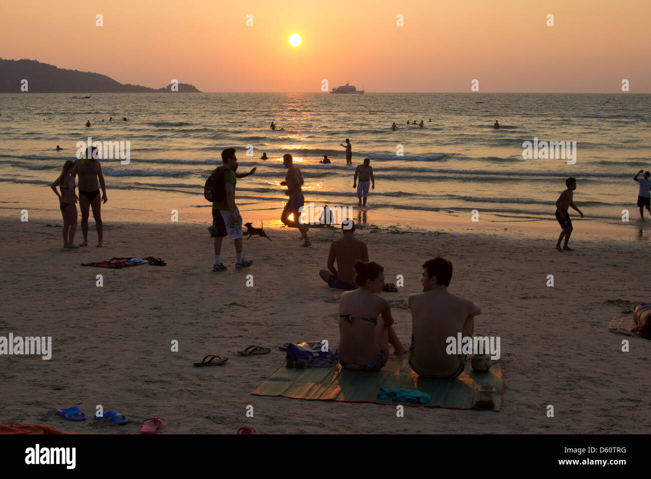 Patong Beach - Phuket - Thailandia Foto Stock